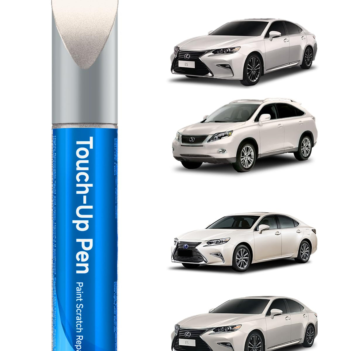 Teslaunch 4U7 Satin Cashmere Metallic Touch Up Paint Compatible with Lexus Exact WBCARB0DF78RQDP