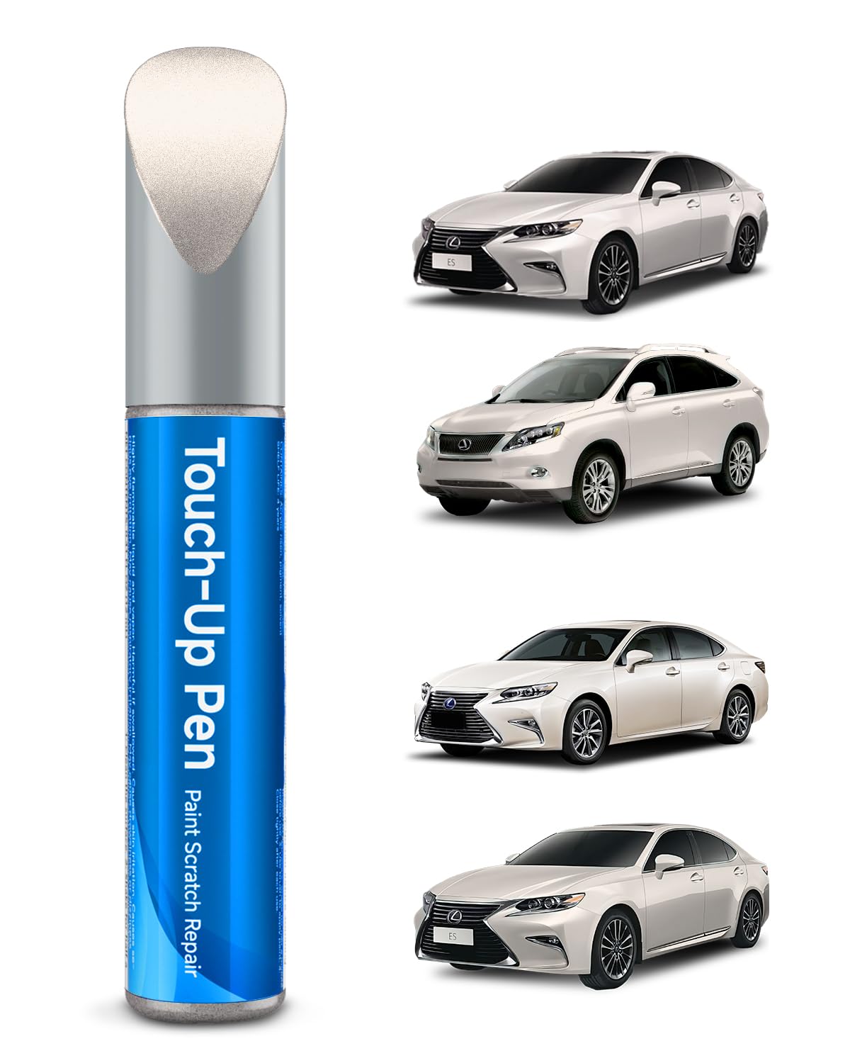 Teslaunch 4U7 Satin Cashmere Metallic Touch Up Paint Compatible with Lexus Exact Match Touch Up Paint Car Scratch Repair