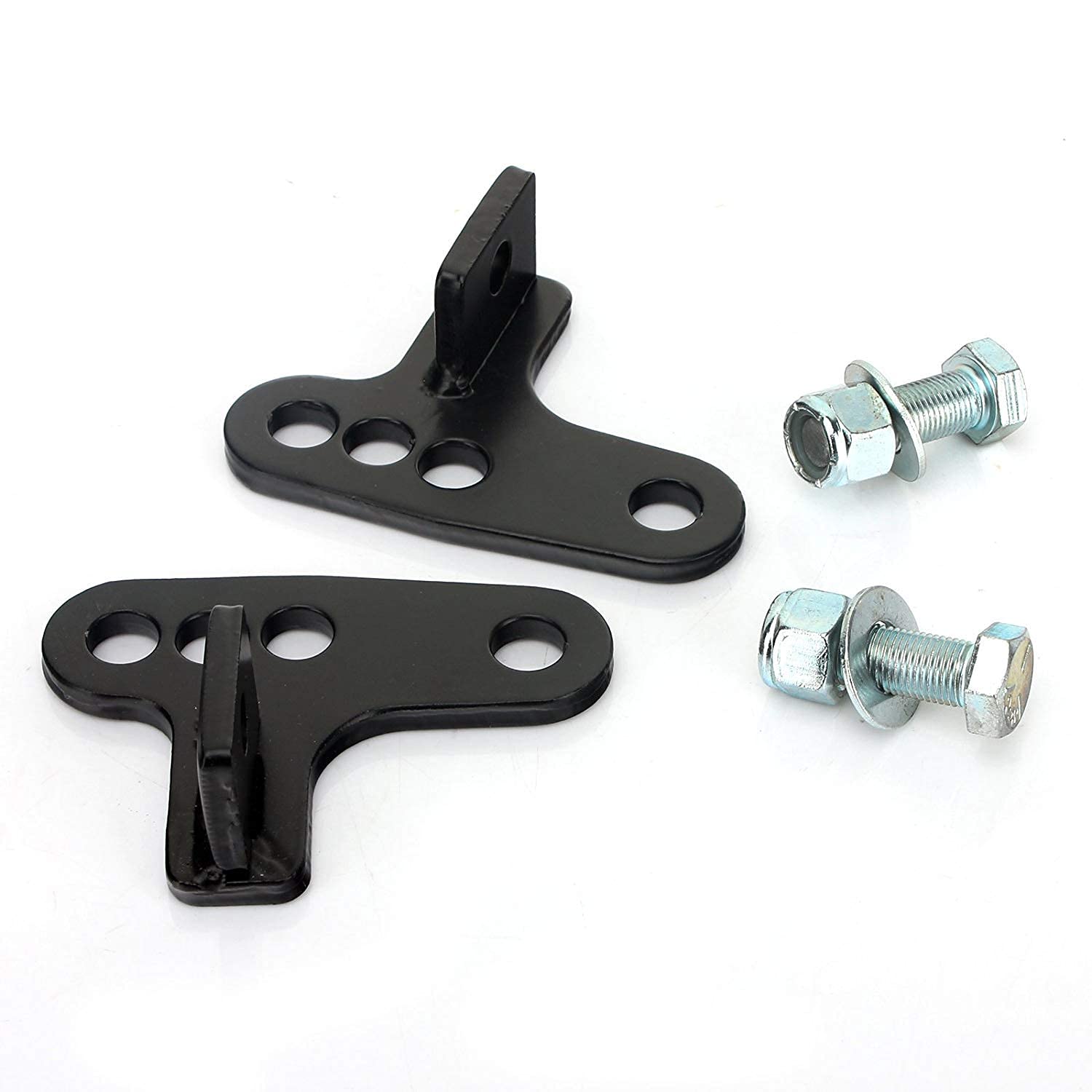 Adjustable 1 + 2 + 3 Rear Lowering Link Kit Sportster 883 + Sportster 1200 Motorcycle Drop Links Fits for Harley motobike (Black