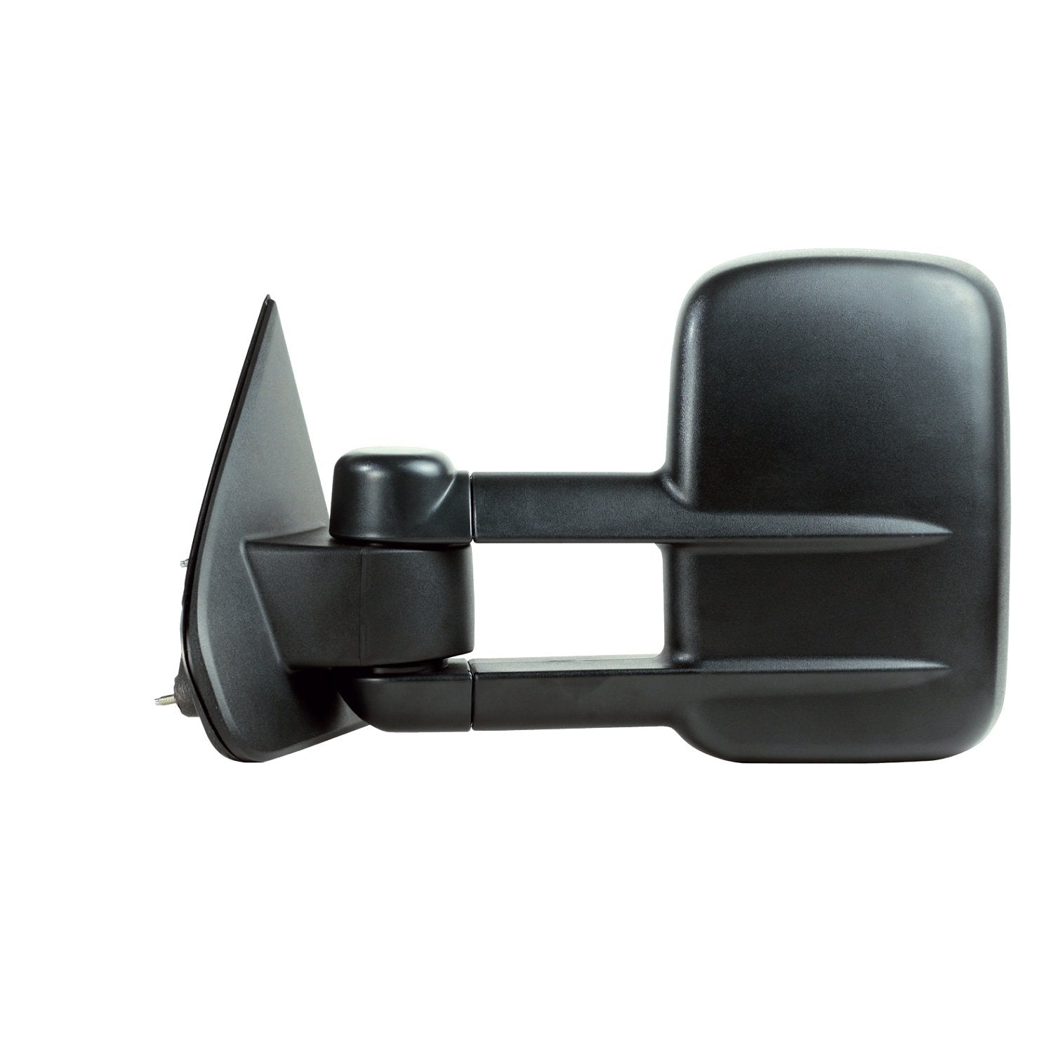 Fit System Driver Side Towing Mirror For Silverado/Sierra, 2500, 3500, Textured Black, Dual Lens, 1St Design, Foldaway, Manual