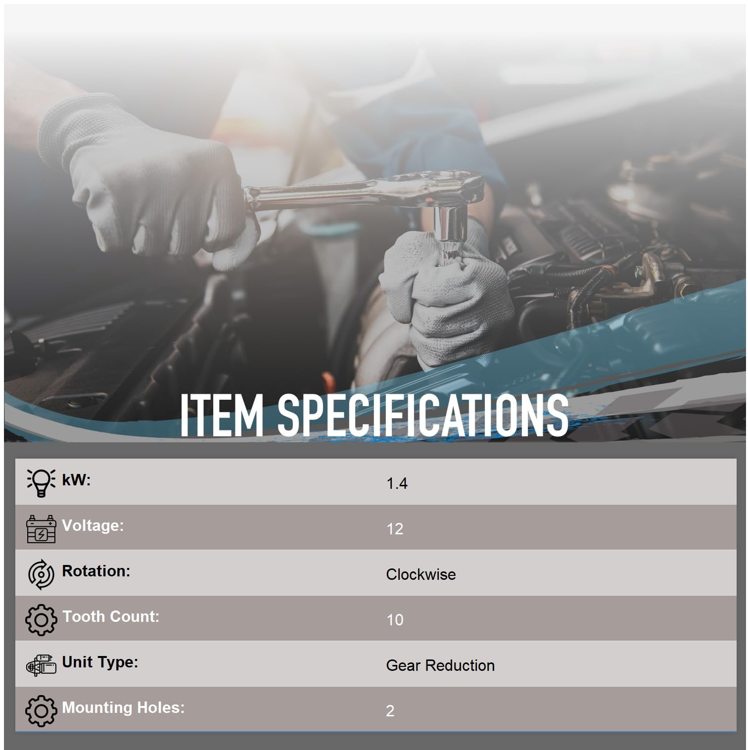 OEG Parts New Starter Compatible with Chrysler 200 2.4L 2015-2017 Compatible with Fiat 500X 2.4L 2016-18 Compatible with Jeep Ch