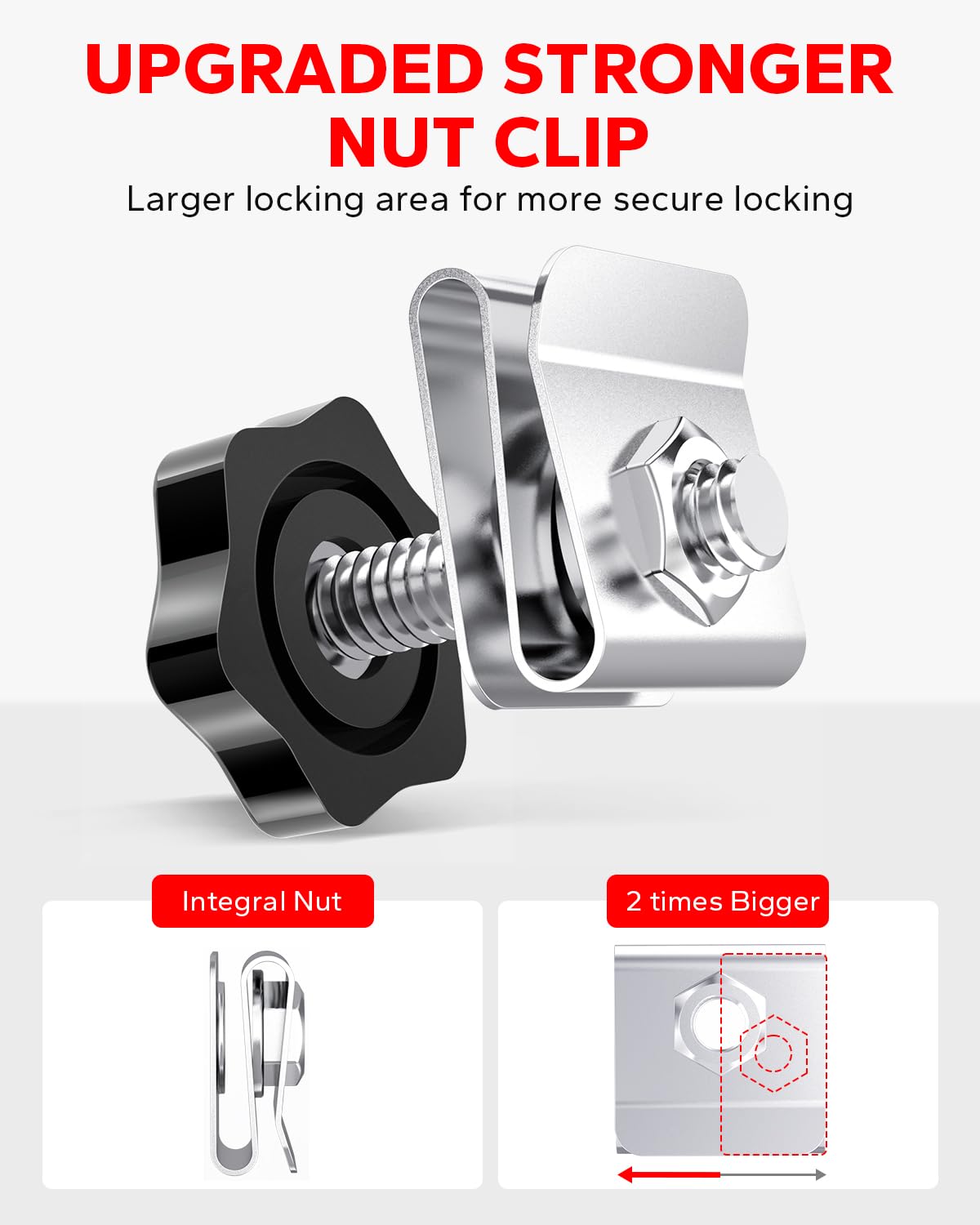 Amazicha Saddlebag Locks Theft Deterrent Saddle Bag Mounting Screw Bolt Black Fit For Harley Davidson Touring Street Glide,Electra Glide, Road Glide, Road King 1988-2024