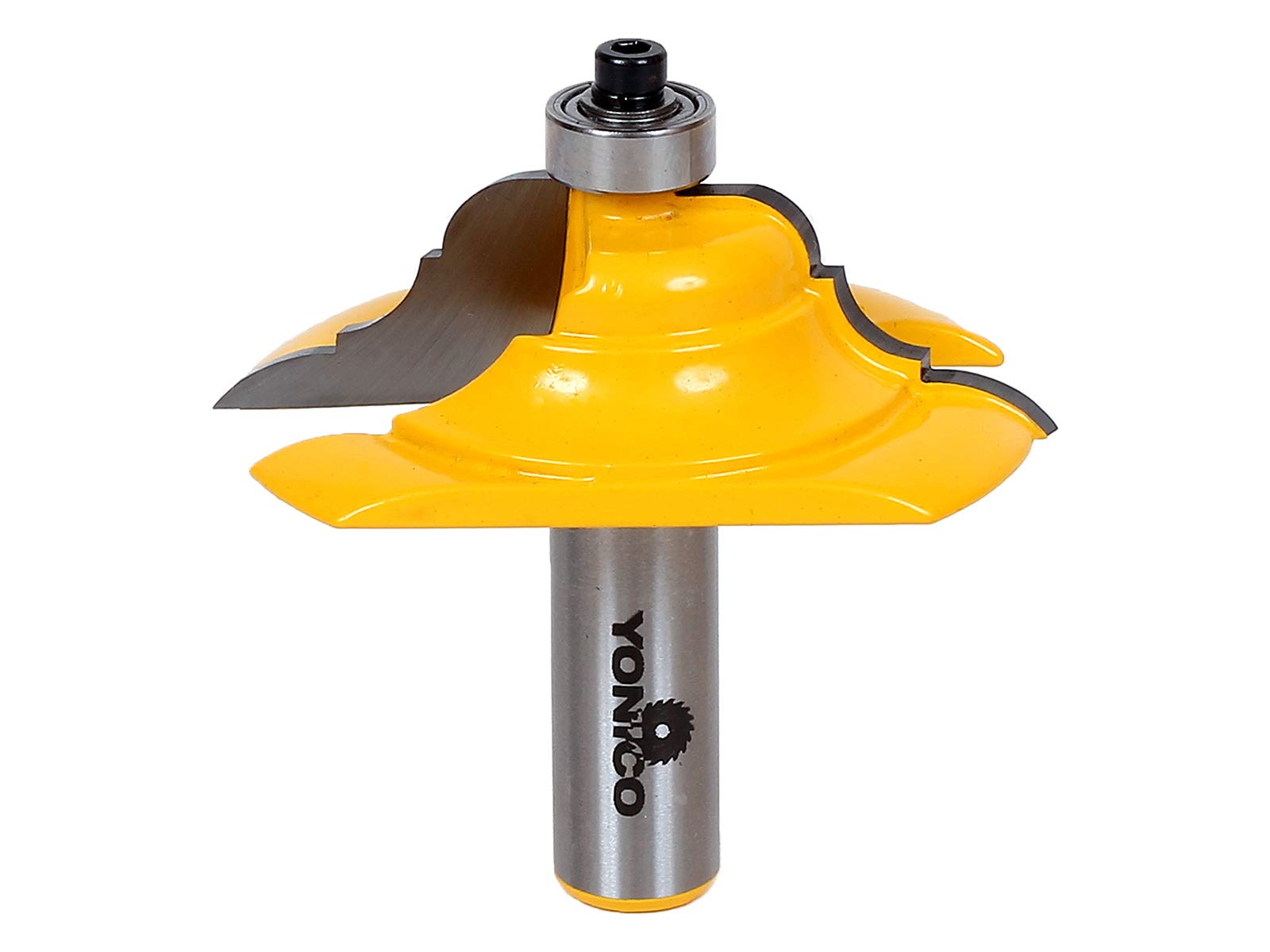 Yonico Table Edge And Handrail Router Bits 2-1/2-Inch Diameter French Baroque 1/2-Inch Shank 13133