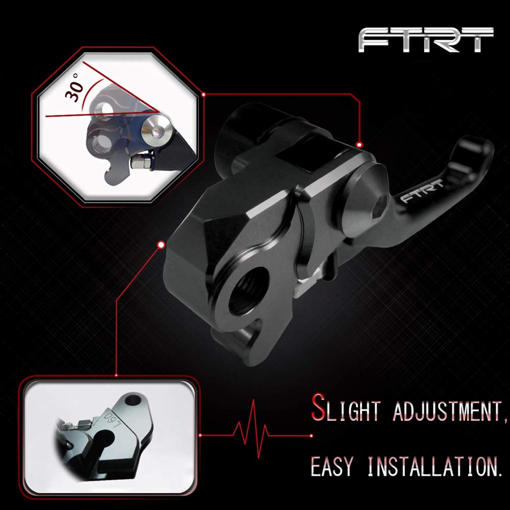 Ftrt Pivot Dirt Bike Brake Clutch Levers Compatible With Kx65 2000-2022; Kx85 2001-2022; Kx100 01-22, Kx125 00-05; Kx250 00-04;