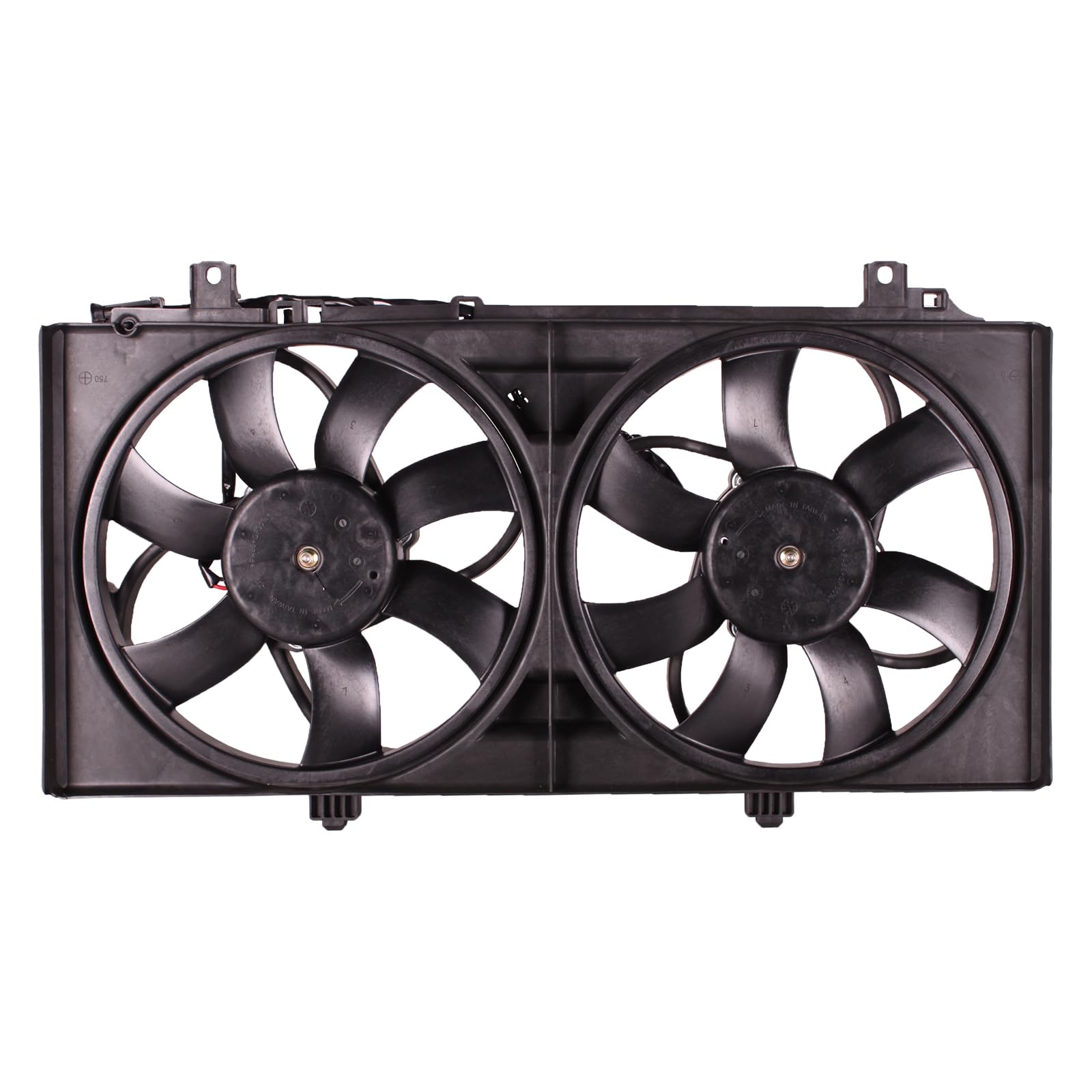 TYG Upgraded Cooling Fan Assembly for 2010-2011 Chevrolet Camaro 3.6L | Racing-Level OE Replacement Engine Radiator for 92218321