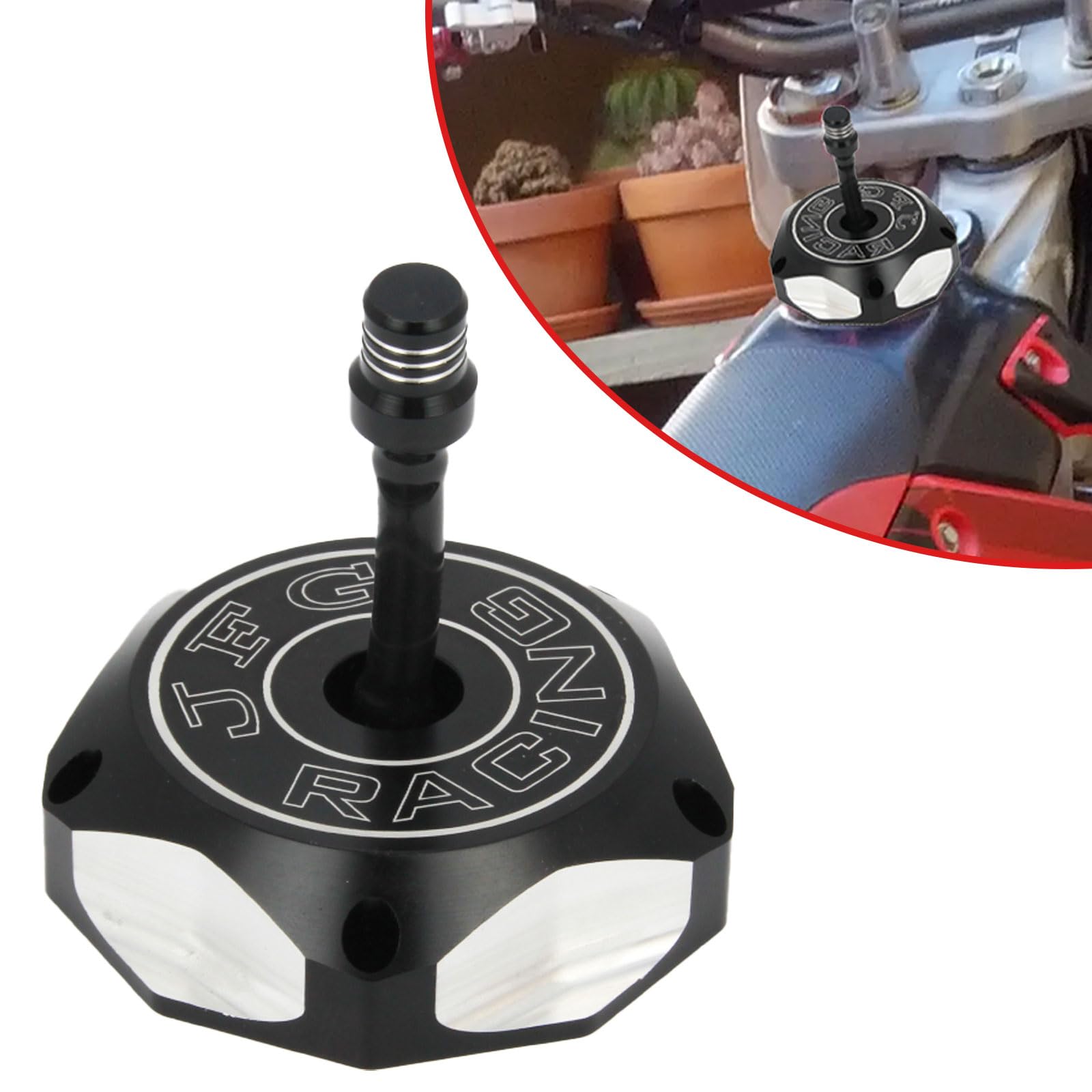 Motorcylce Gas Fuel Tank Cap Cover For CRF250R 2004-2017 CRF250X 2004-2017 CRF450R 2002-2016 CRF450RX 2017-2018 XR80 88-89 XR250