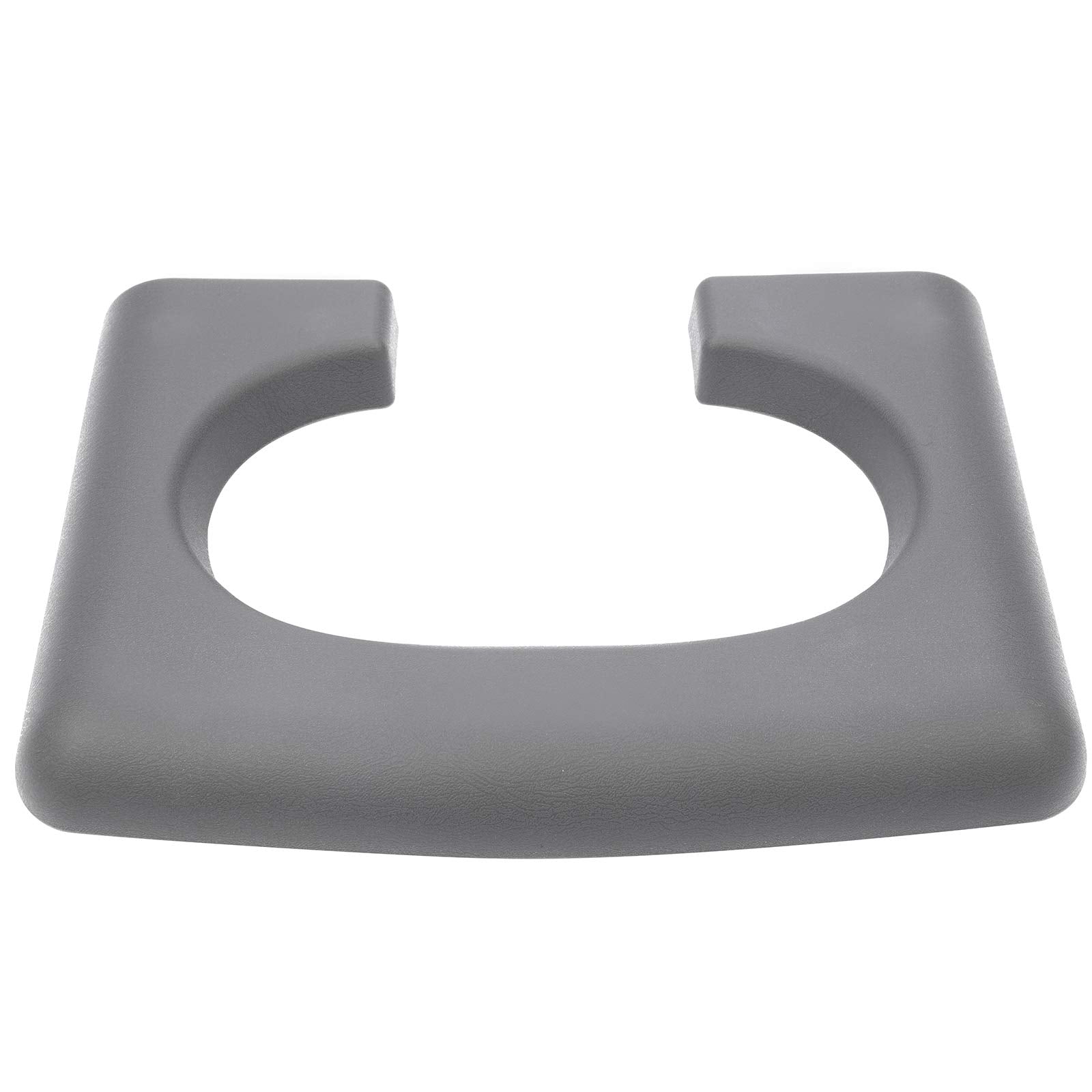 Lujuntec Center Console Cup Holder Armrest Replacement Pad Compatible With 2004 2005 2206 2007 2008 2009 2010 2011 2012 2013 2014 For Ford For F150 Grey Bench Seat Center Console Cup Holder