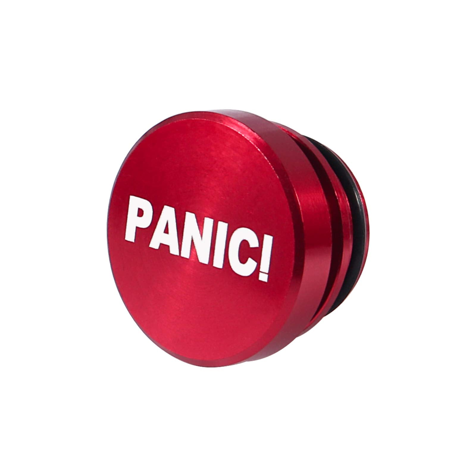 Melife Billet Aluminum Car Cigarette Lighter Plug Replacement, Panic Button Universal Push Button Fits Most Automotive Vehicles