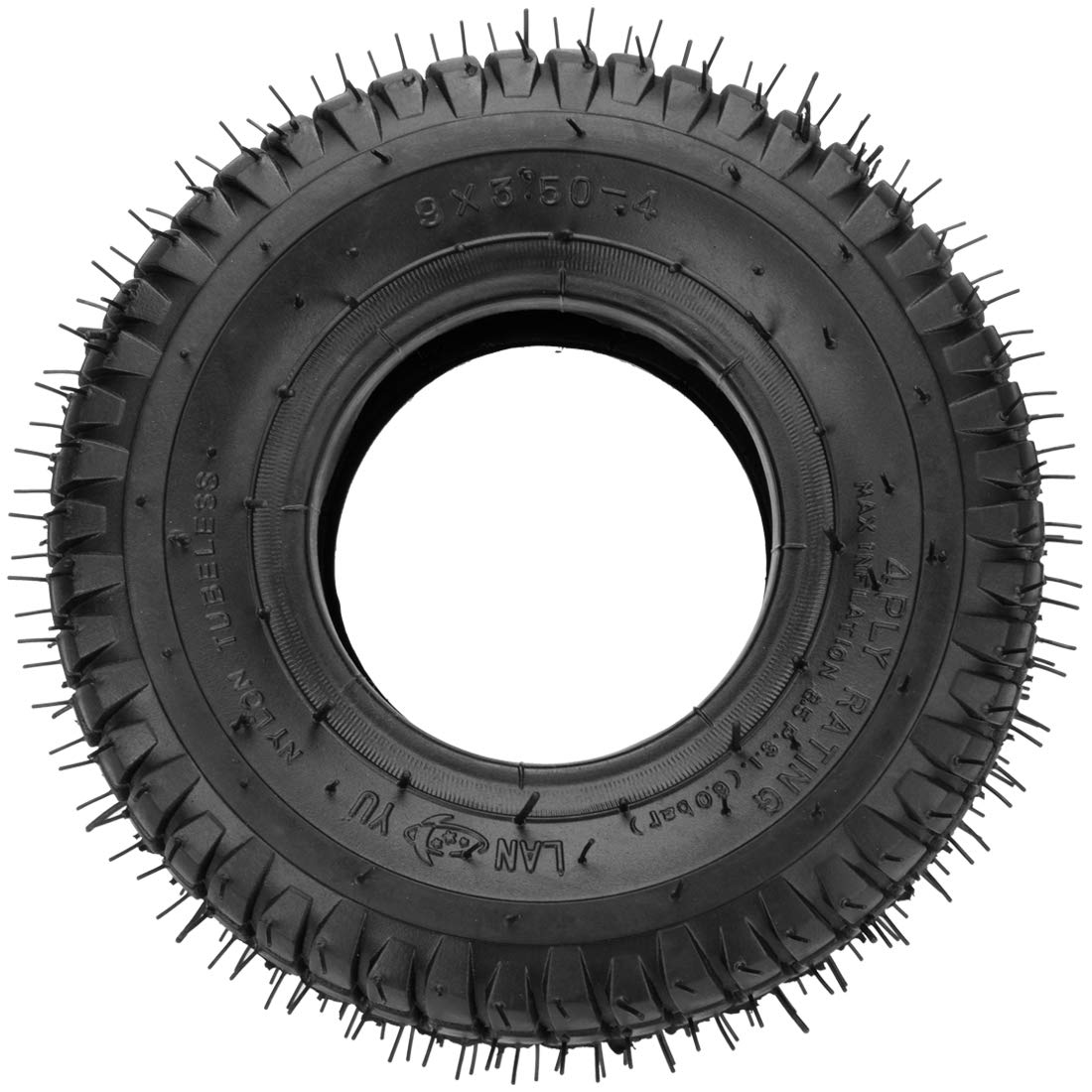 Fvrito 9X3.50-4 9X3-1/2 Tire And Inner Tube For Mini Atv Quad Go Kart Petrol Electric Gas Skateboard Scooter Mini Choppers Garde