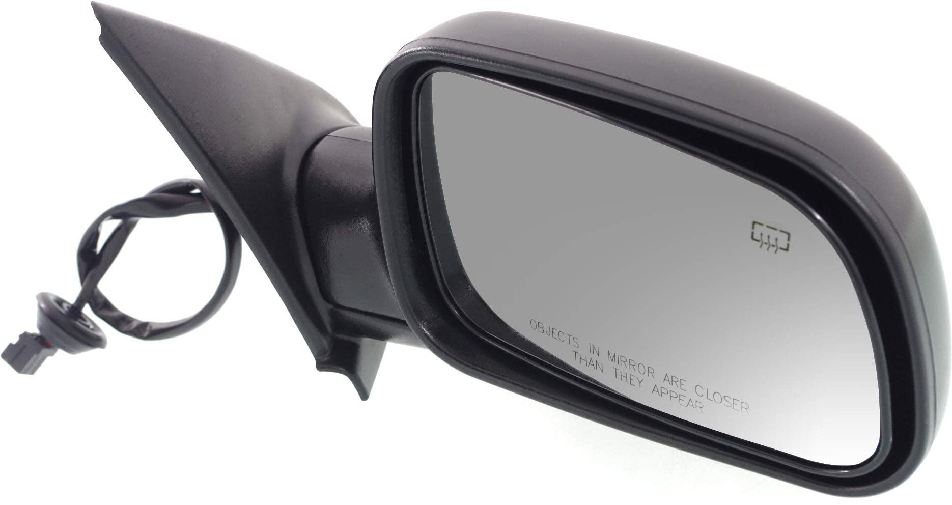 Kool Vue Right Power Heated Door Mirror Compatible With Jeep Grand Cherokee 1999-2004 Textured