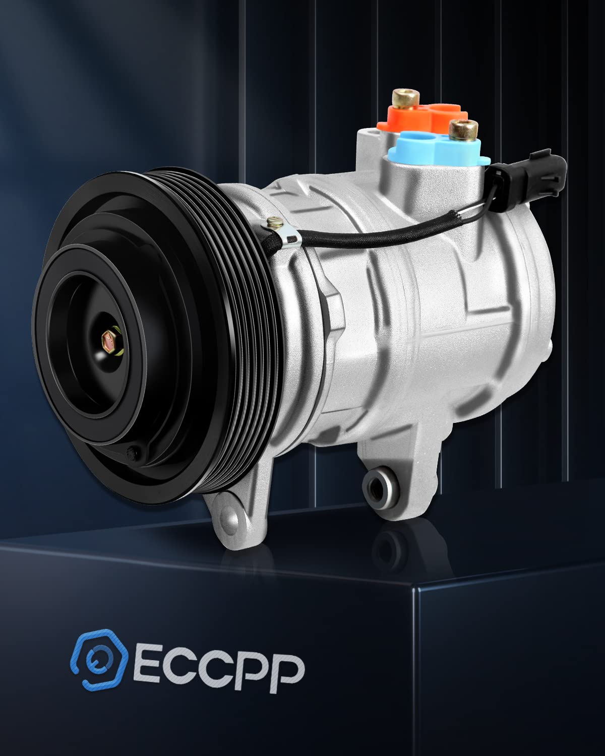 Eccpp Ac Compressor 2006-2008 Fit For Jeep Liberty 2007-2008 For Dodge Nitro 3.7L Ac Compressor With Clutch