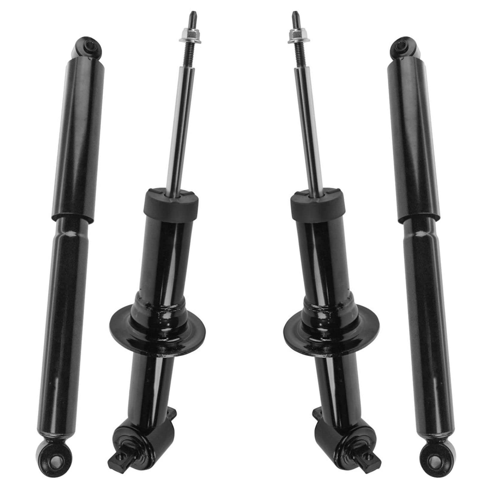 Trq Front And Rear Shock Absorber Set Compatible With 2007-2013 Chevrolet Silverado 1500 Gmc Sierra 1500