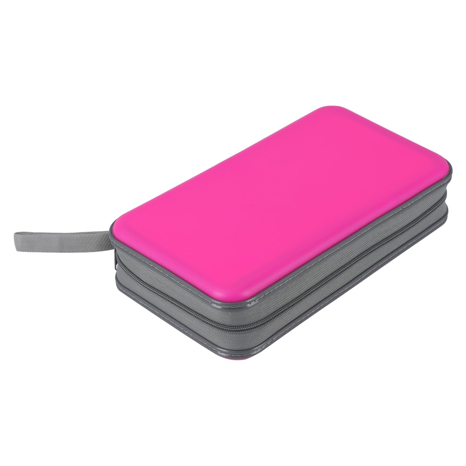 Alavisxf Xx Cd Case, 96 Capacity Hard Plastic Cd Holder Protective Dvd Disc Storage Case Holder Portable Zipper Cd Dvd Organizer