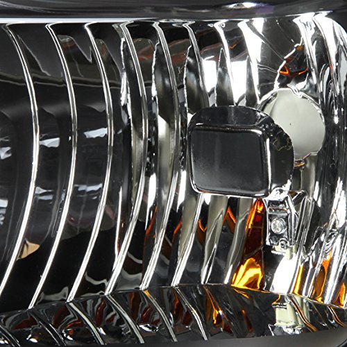 Dna Motoring Hl-Oh-Fsuper08-Bk-Am Black Amber Headlights Replacement Compatible With 08-10 F-250 / F-350 / F-450 / F-550 Super D