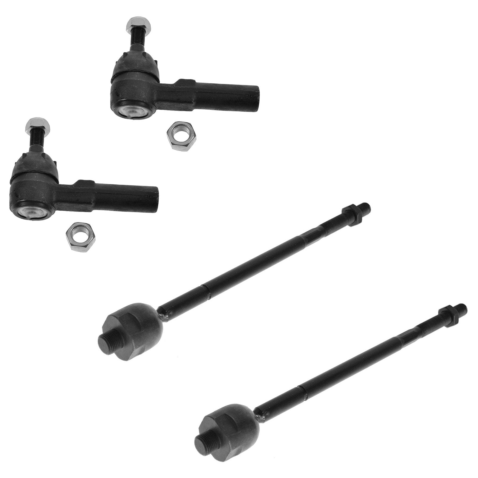 Trq Front Tie Rod Set Compatible With 1993-2002 Chevrolet Camaro Pontiac Firebird 1991-1992 Saturn Sc Sc1 Sc2 1991-2002 Sl Sl1 S
