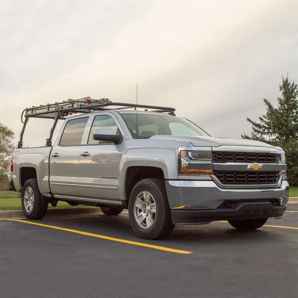 ELEVATE OUTDOOR Apex UPUT-RACK-V2 Universal Steel Over-Cab Truck Rack, Black, Alloy Steel