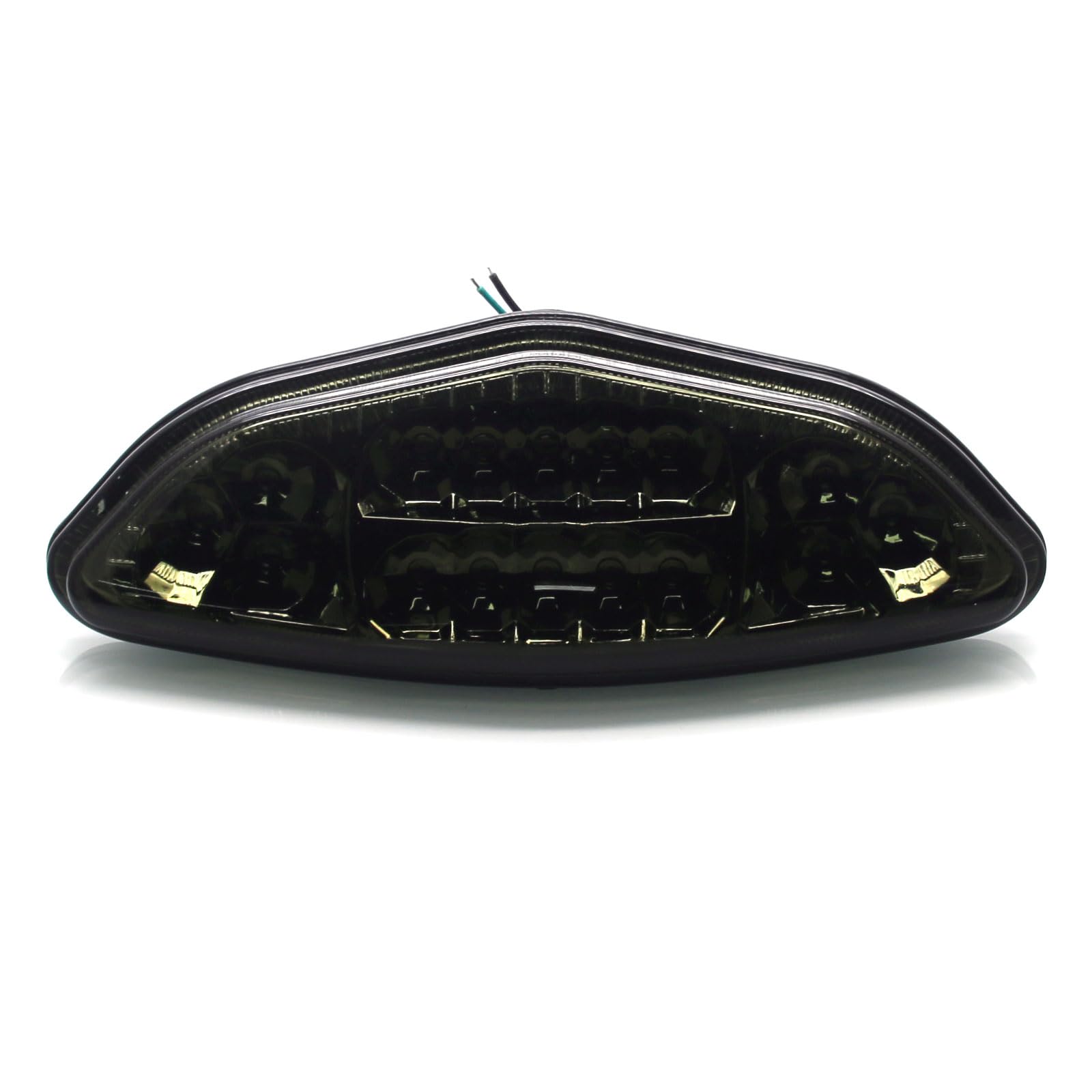 Mzs Motorcycle Tail Light, Led Integrated Turn Signal Blinker Smoke Lens Compatible With Dl650 Vstrom 650 2004-2011 / Dl1000 Vst