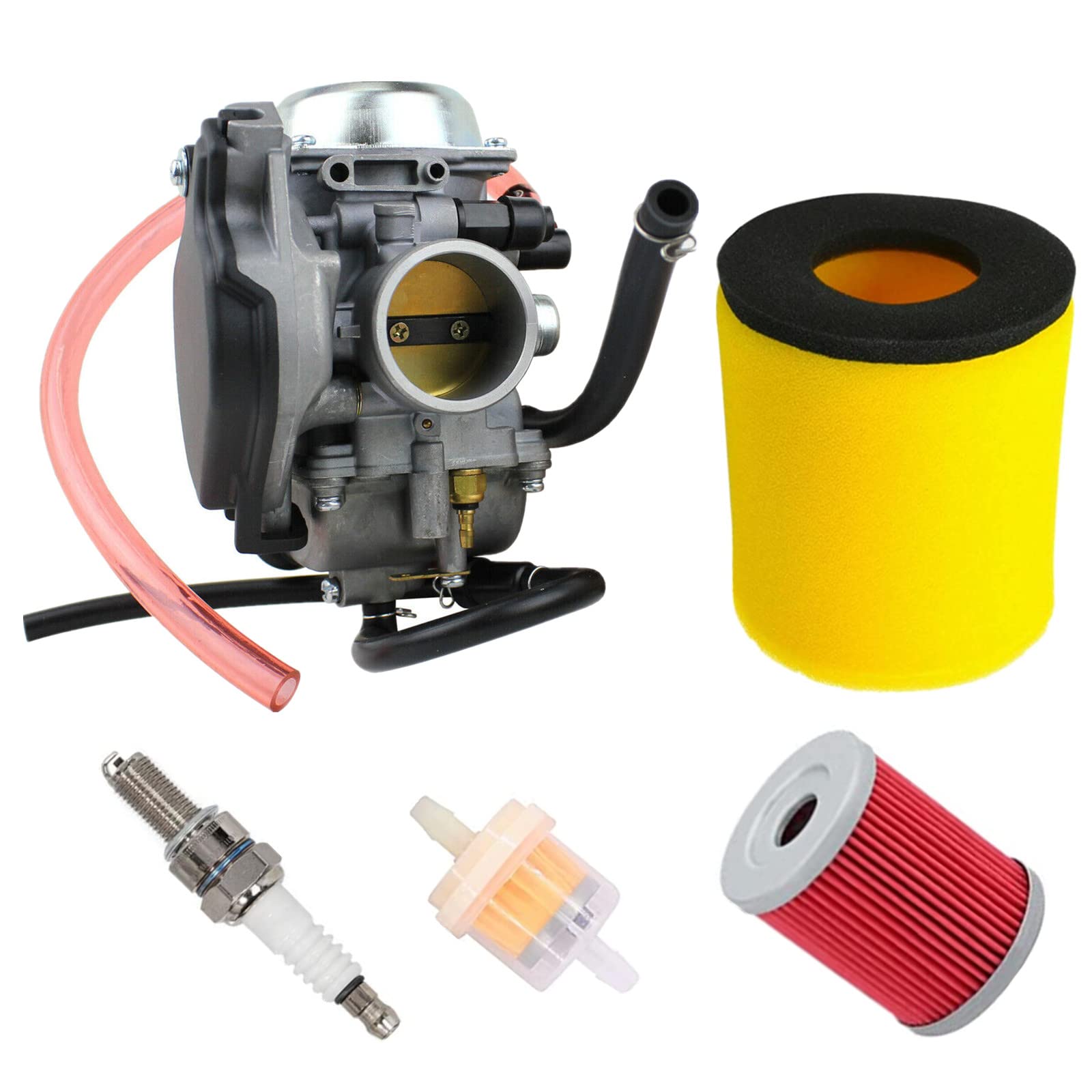 Vinson 500 Carburetor For 2002 2003 2004 2005 2006 2007 Suzuki Ltf500F Lta500F 4X4 Atv Carb