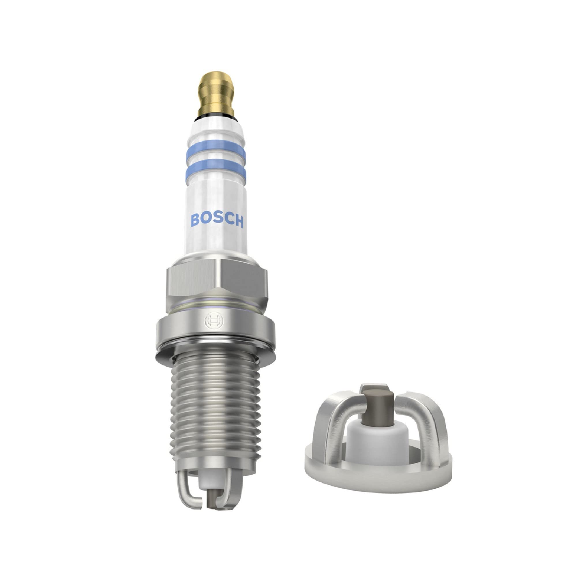 Bosch 7407 Copper With Nickel Spark Plug - Single