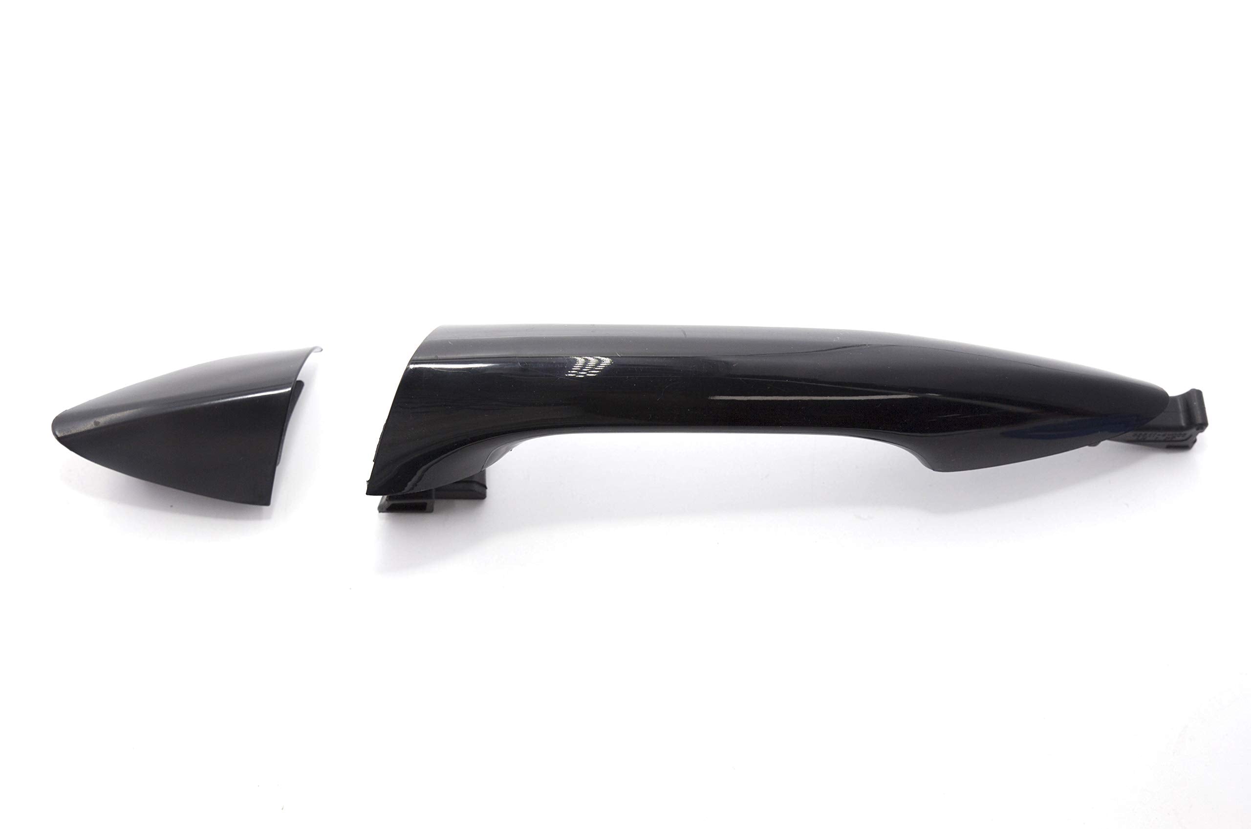 Otois Rear Left Side Exterior Door Handle Primed Black for Hyundai Elantra 2011 2015
