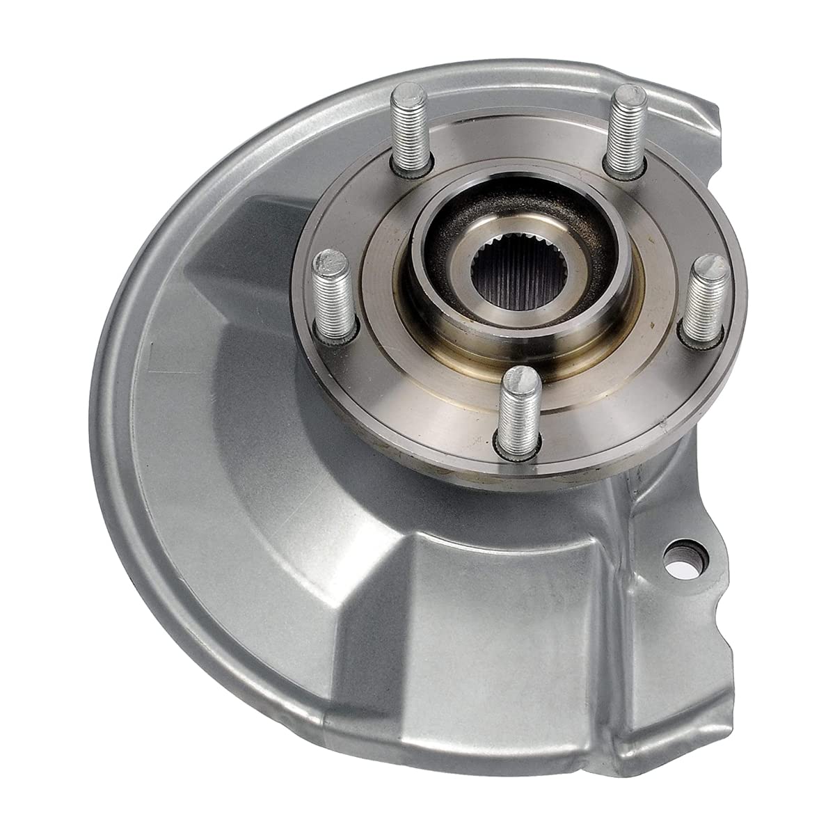 Autoshack Front Right Steering Knuckle For 2007-2017 Jeep Patriot Compass 2007-2012 Dodge Caliber 1.8L 2.0L 2.4L 4Wd Awd Fwd | Passenger Side | 5-Lug | Wheel Bearing Hub Assembly Replacement Kn798412