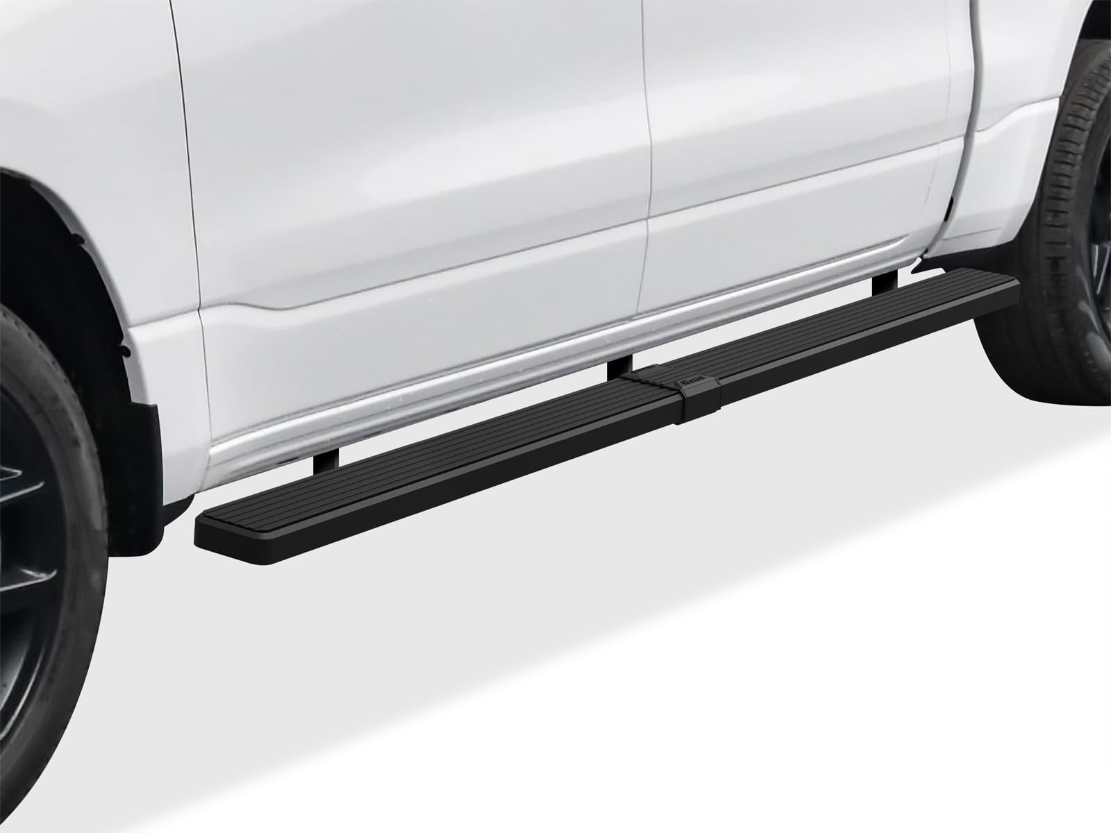 Aps Wheel To Wheel Running Boards 5-Inch Compatible With Ram 1500 2019-2025 Crew Cab 5.5Ft Bed (Exclude 19-24 Ram 1500 Classic)