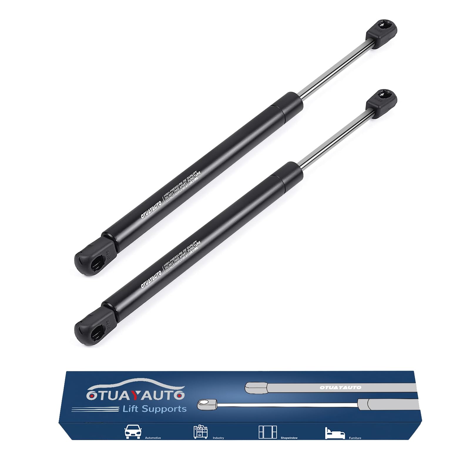 Otuayauto Hood Struts Lift Support Replacement For 1997-2006 Ford Expedition, 1997-2004 Ford F150 F250 F-150 Heritage 2004 Front