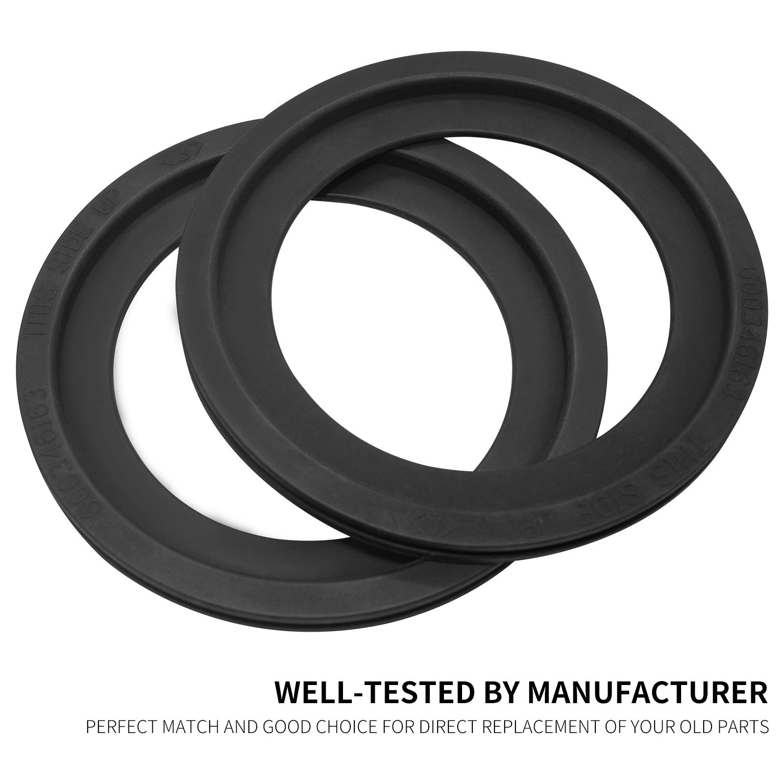 Sikawai 2 Pack 385311658 Flush Ball Seal Replacement For Do-Metic 300/310/ 320 Rv Toilets, Ideal Flush Ball Gaskets