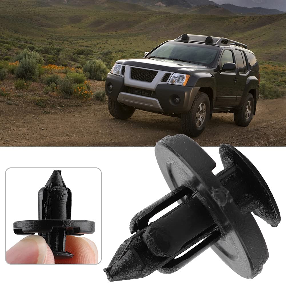 Interior Bumper Clips,Interior Bumper Mud Guard Trim Clips Fastener Kit For Nissan Xterra Versa Sentra Maxima(20Pcs)