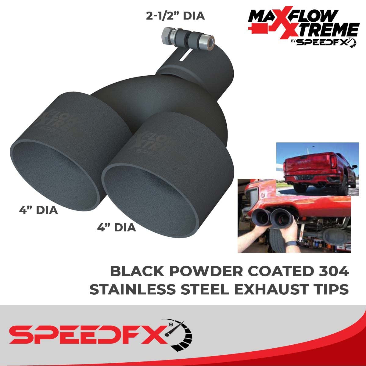 Maxflow Xtreme Cat Back Performance Exhaust System Silverado/Sierra 1500 2019, New Model & 2020-2021