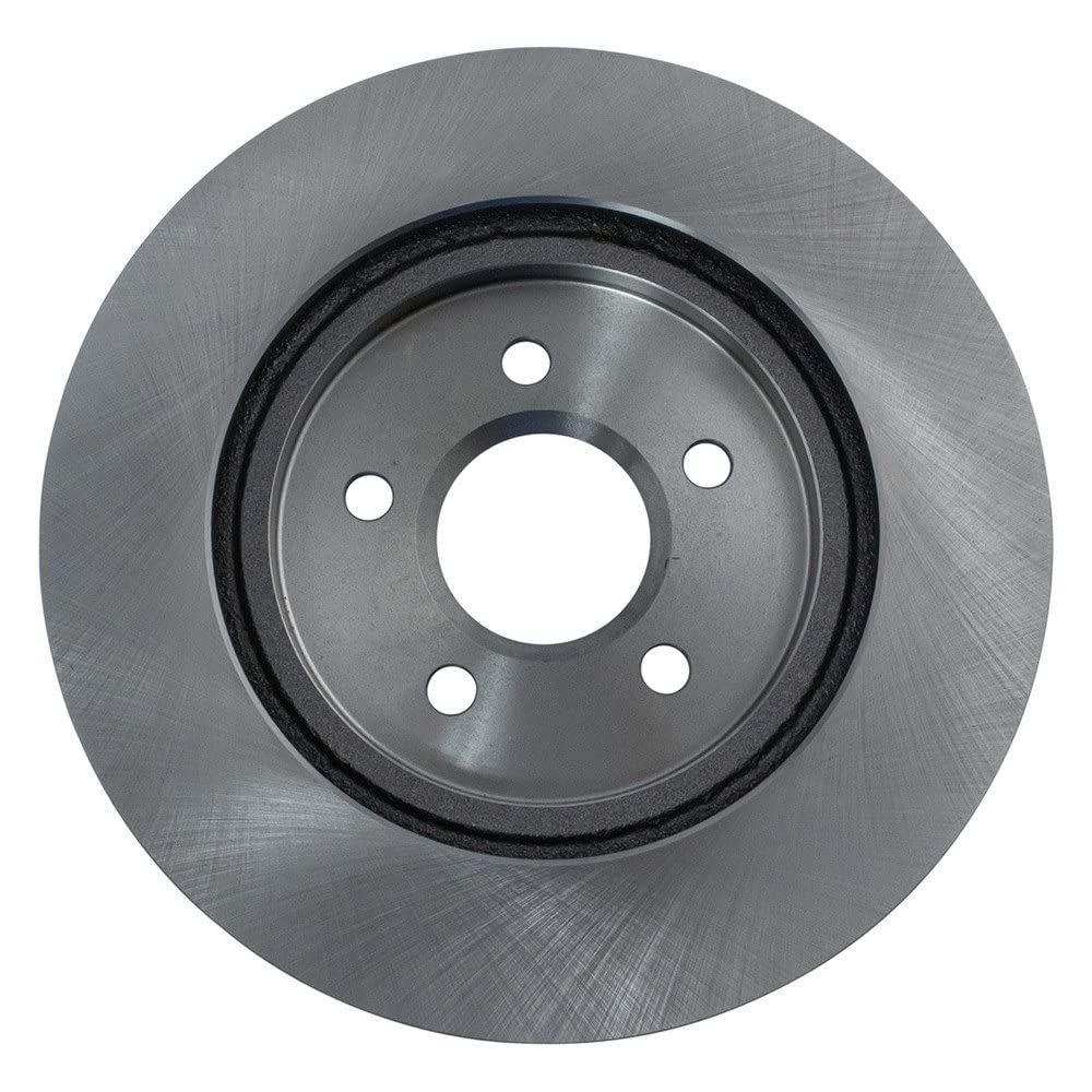 Trq Rear Brake Rotors Set Vented Compatible With 2002-2005 Ford Thunderbird 2000-2005 Jaguar S-Type 2004-2005 Xj8 2000-2006 Linc