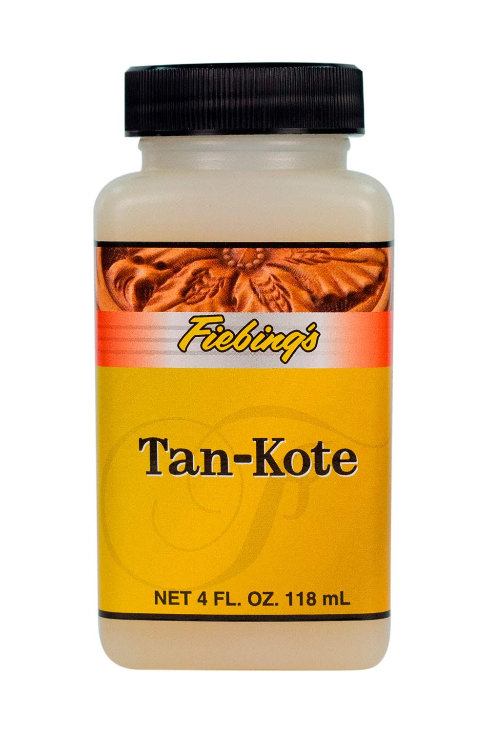 Fiebing'S Tan-Kote (4Oz) - Leather Protector, Finisher & Sealer - Resin Based Top Coat For Natural Shine & Moisture Protection -