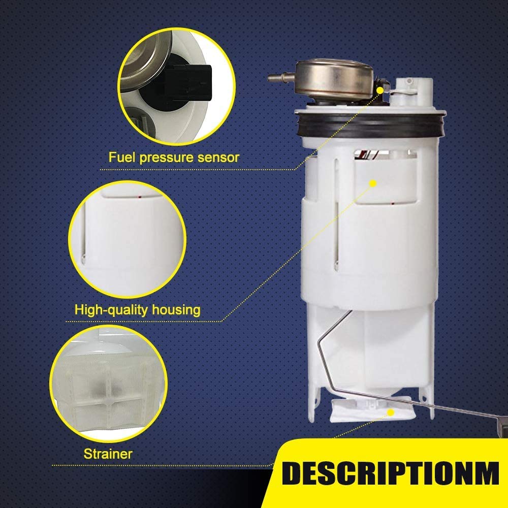 Fuel Pump fits Dodge Ram Truck 1998 1999 2000 2001 2002 3.9L 5.2L 5.9L 8.0L W/ 26 Gal. 34 Gal. Tank replaces # MU2046 E7138M FP1