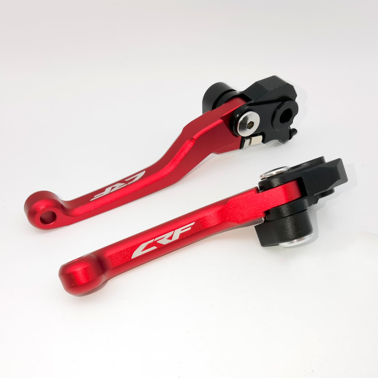 Generic Cnc Pivot Brake Clutch Levers For Honda Crf 450 R Crf 450 Rx 2021 2022 2023 2024 (Red)