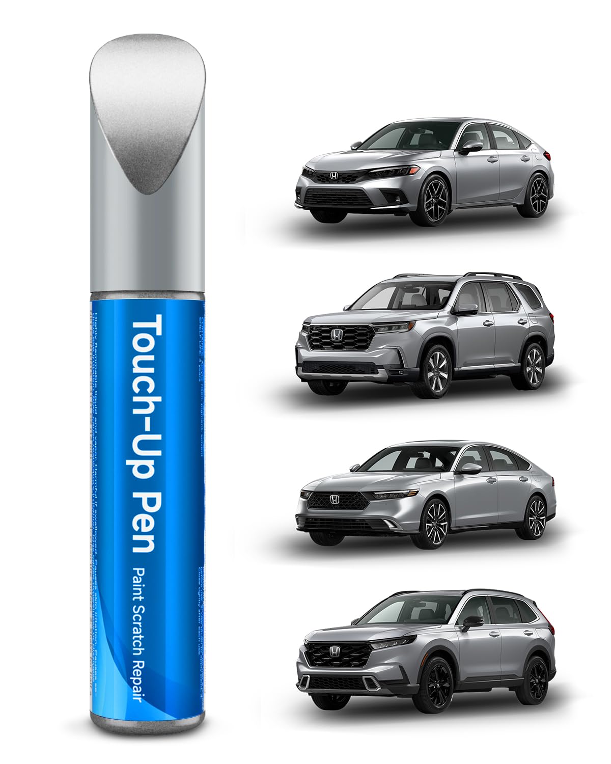 NH-830M Lunar Silver Metallic Touch Up Paint Compatible with Honda Exact Match Touch Up Paint Car Scratch Repair