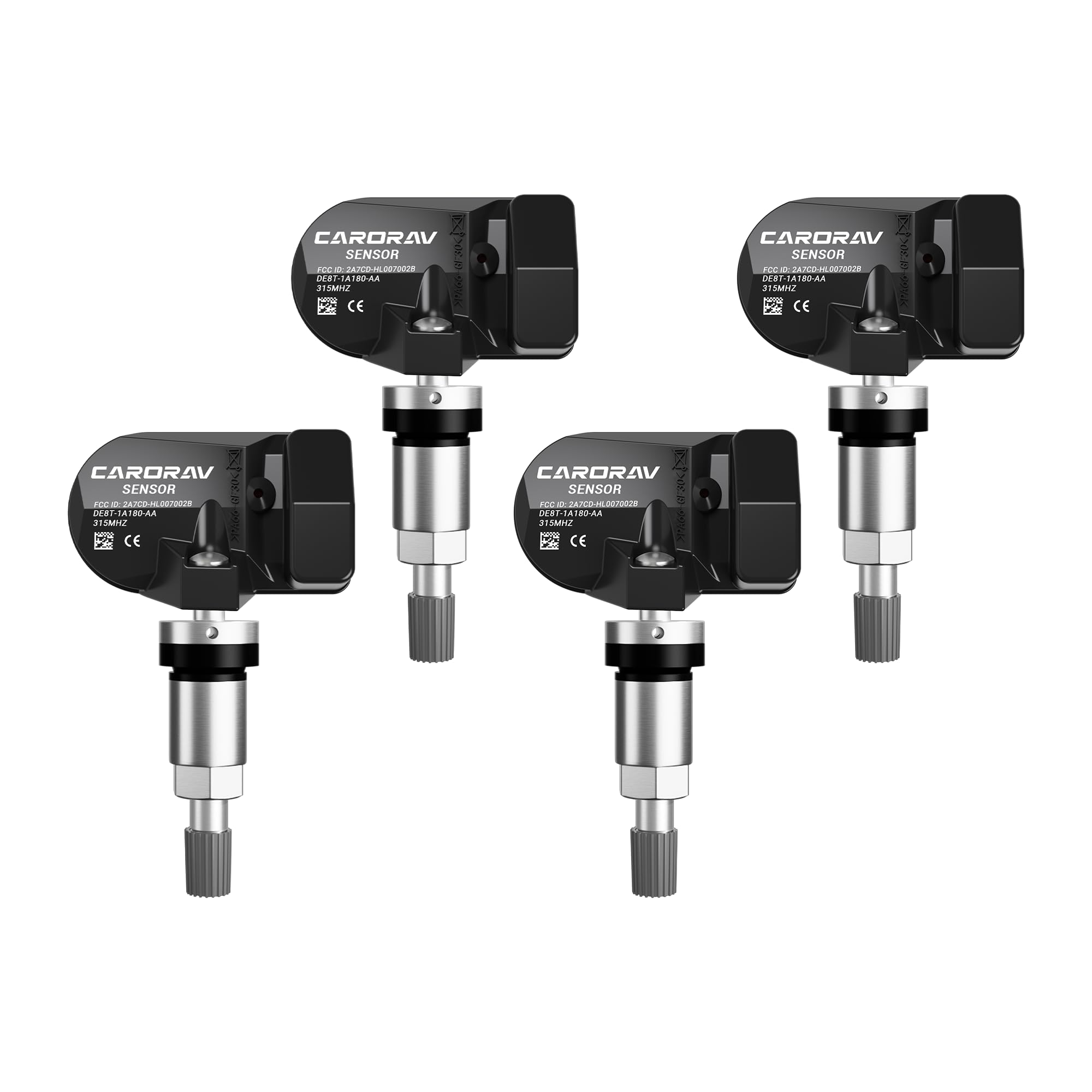 CARORAV TPMS Sensor, 315MHZ Tire Pressure Monitoring System Compatible with Ford F150. F250. F350. Explorer. Focus. Fusion, Pre-