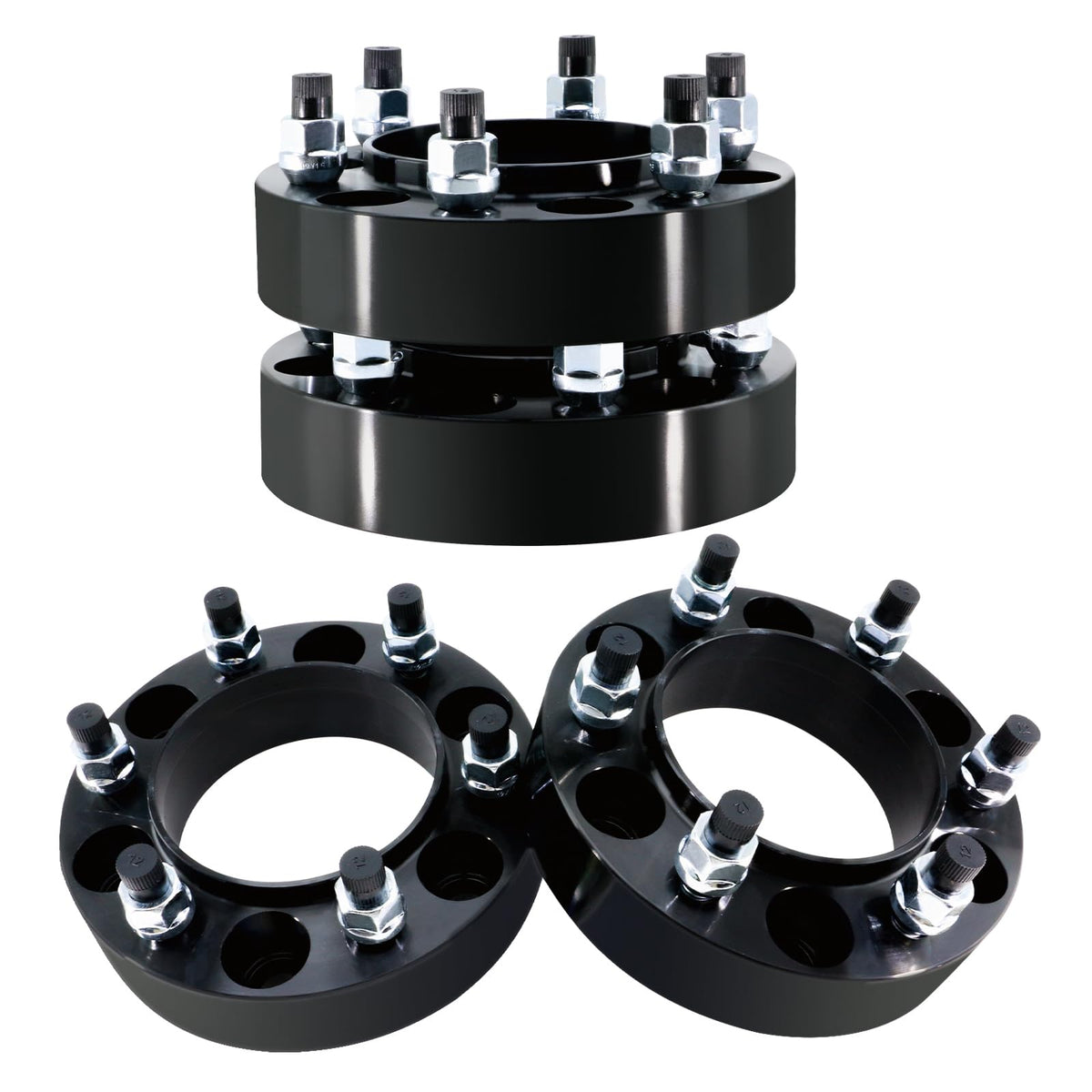 BDELI Wheel Spacer Set of 4-Replacement New for Toyota - 1996-2024 4Runner, 01-07 Sequoia, 02-24 Tacoma, 00-06 Tundra, 07-14 FJ 