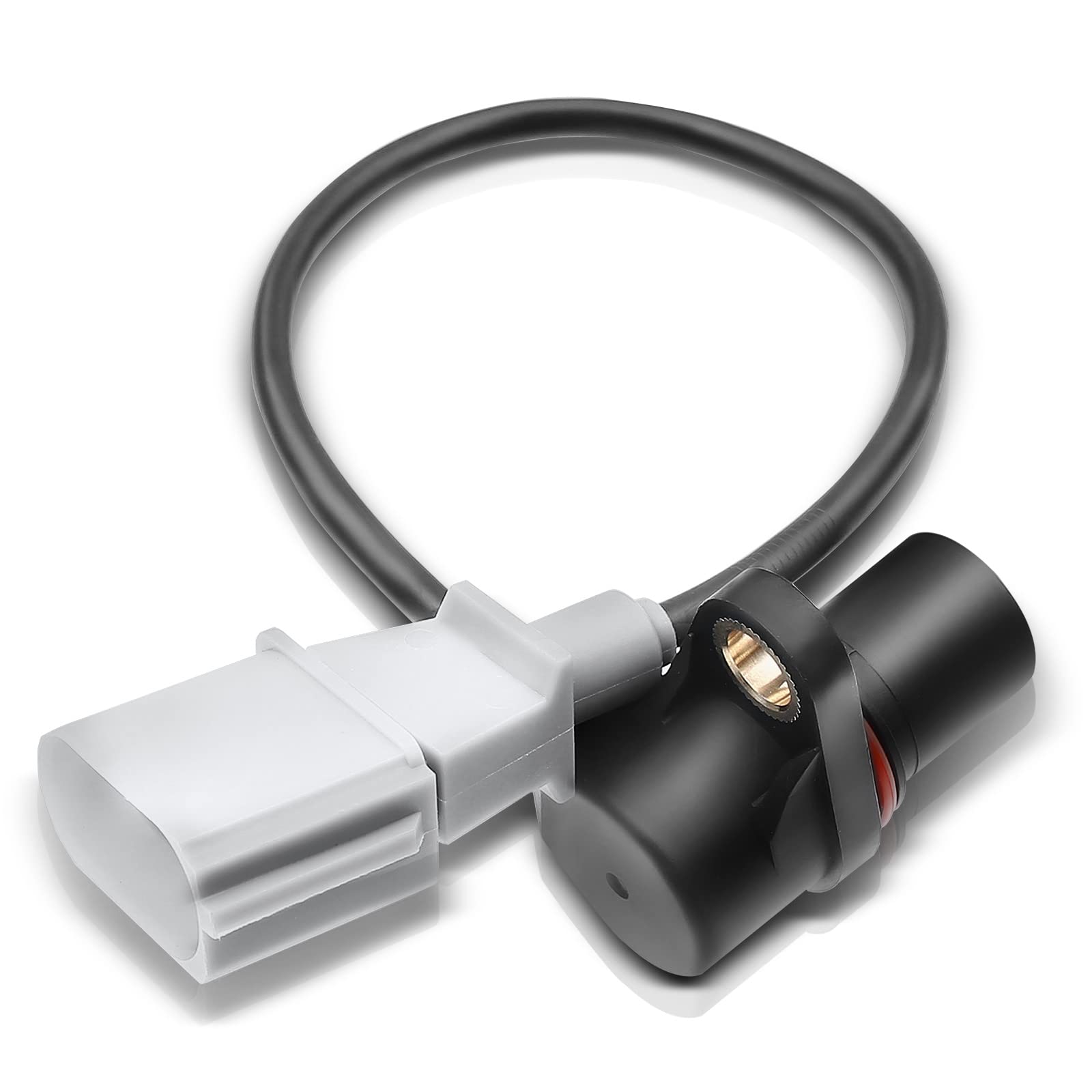 A-Premium Engine Crankshaft Position Sensor Compatible with Audi A3 2006-2008, A4 2005-2009, TT Quattro & Volkswagen Beetle 2001-2005, Passat 2006-2008, Jetta, Eos, Golf R, GTI, Replace# 06A906433L