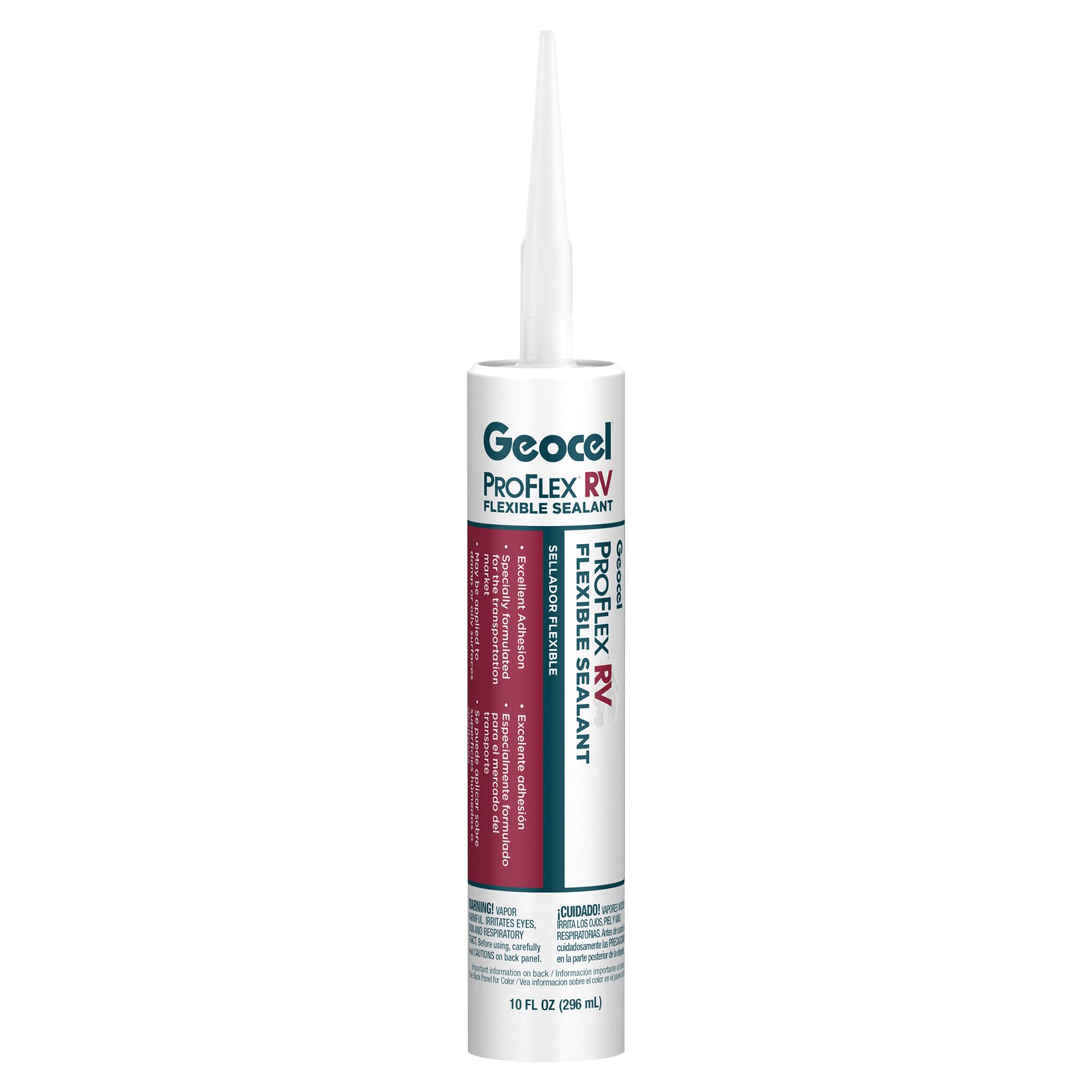 Geocel Gc28100 Pro Flex Rv Flexible Sealant - 10 Oz., Clear