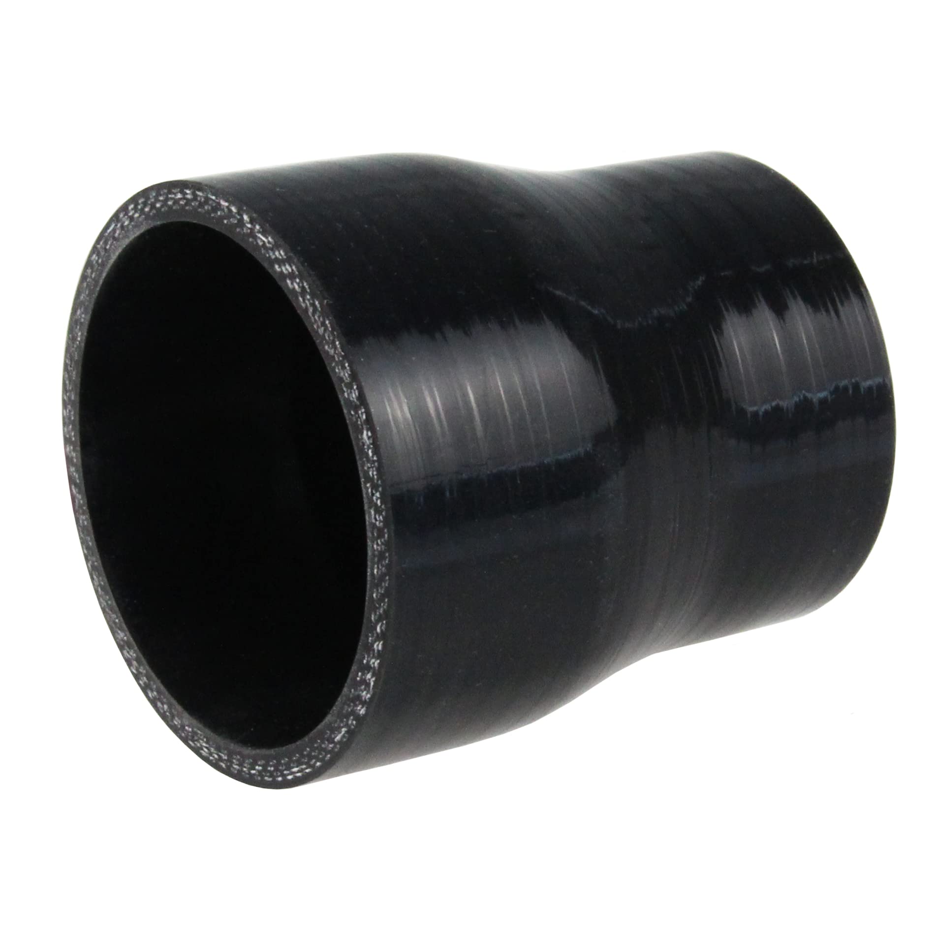 Ucreative 4-Ply Straight Coupler Silicone Hose ID 2.0 inch to 2.5 inch (51mm to 63mm)