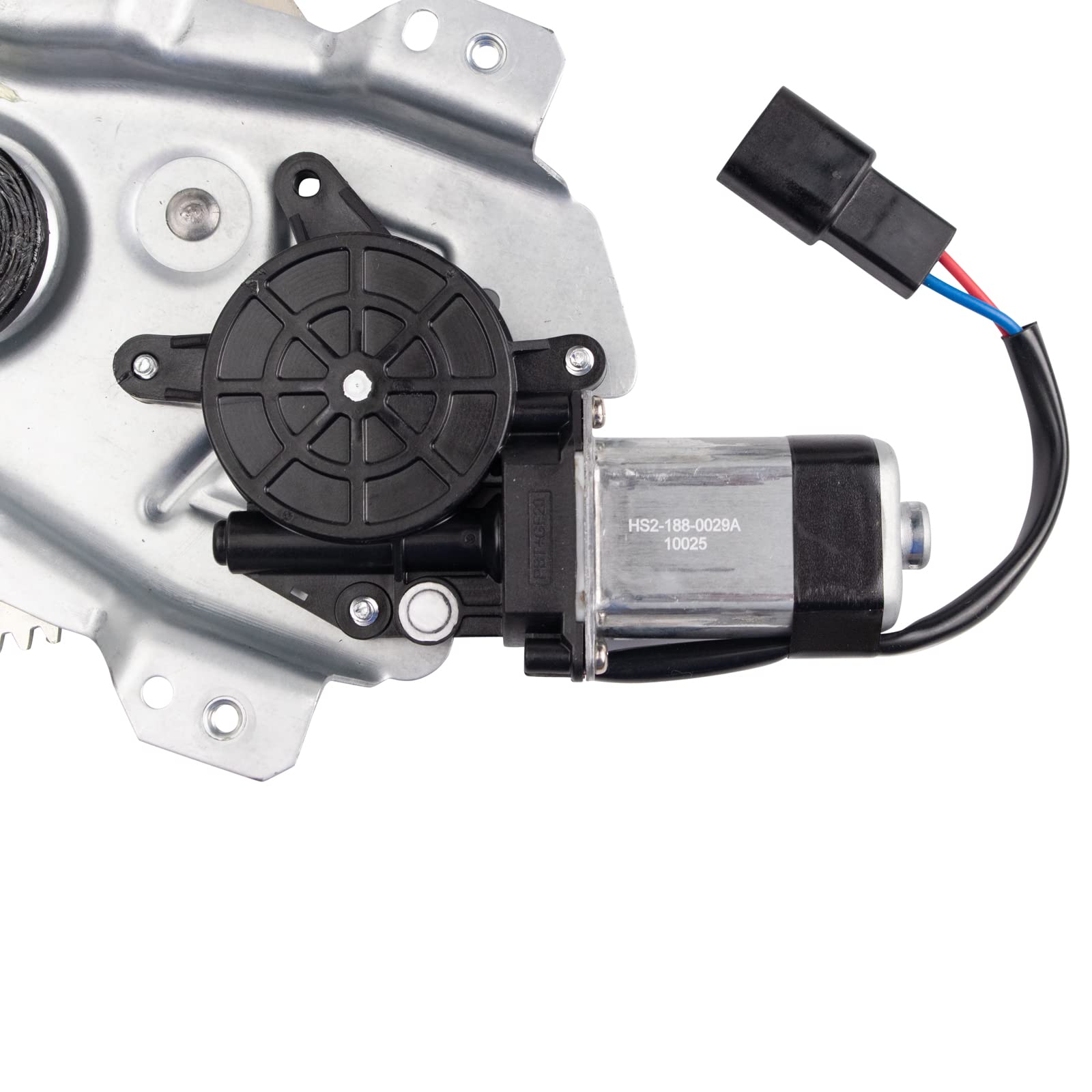 Trq Rear Left Power Window Regulator & Motor Assembly Drivers Side Compatible With 1996-2002 Saturn Sl Sl1 Sl2 1996-1999 Sw1 199