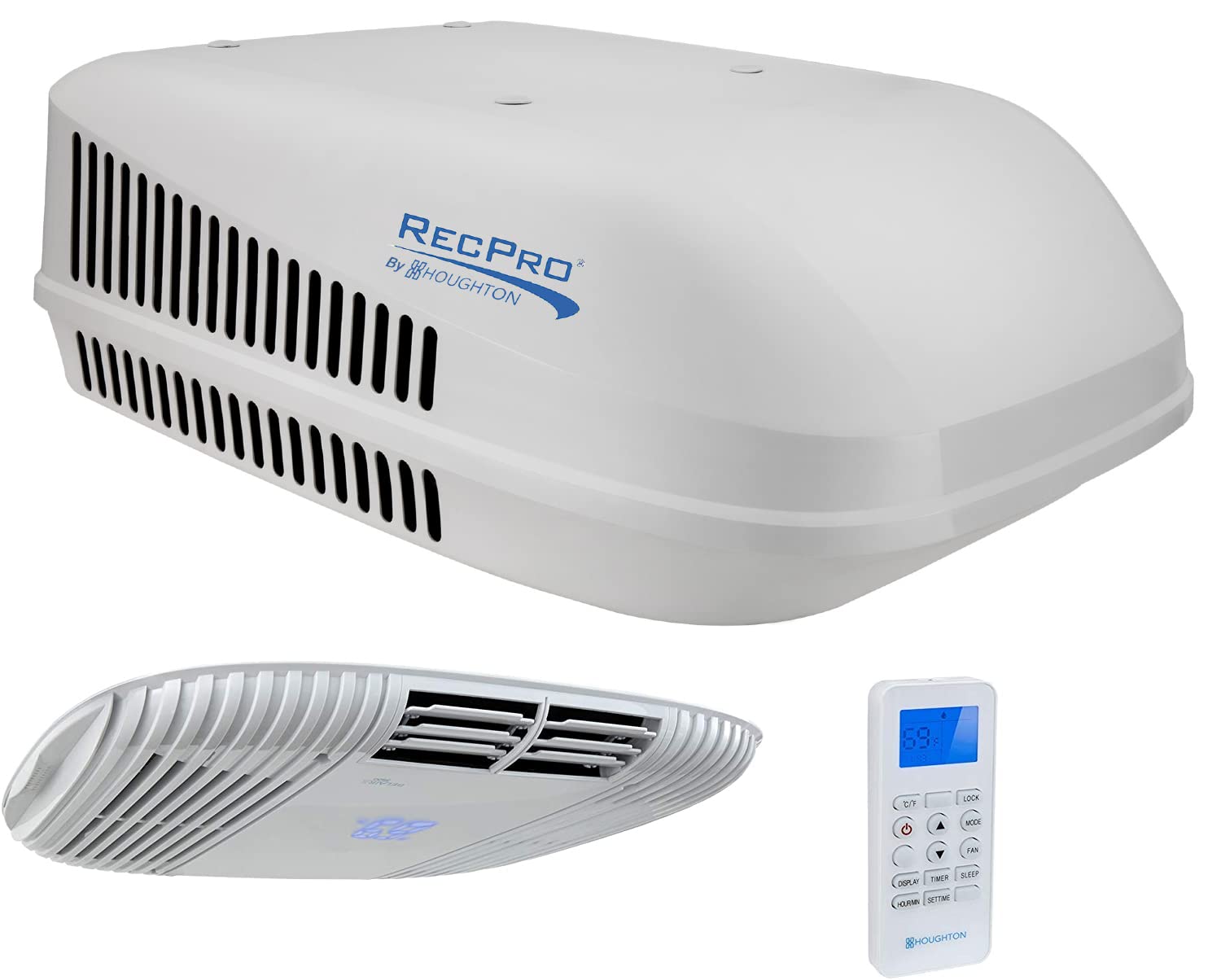 Recpro Rv Air Conditioner 15K | Quiet Ac | 110-120V | Heat Pump And Cooling | Easy Install | All-In-One Unit | For Camper, Fifth