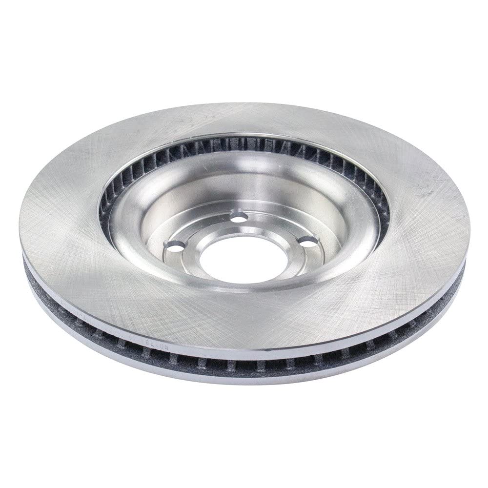 Trq Front Brake Rotors Set Vented Compatible With 2020-2021 Ford Explorer 2020-2023 Lincoln Aviator