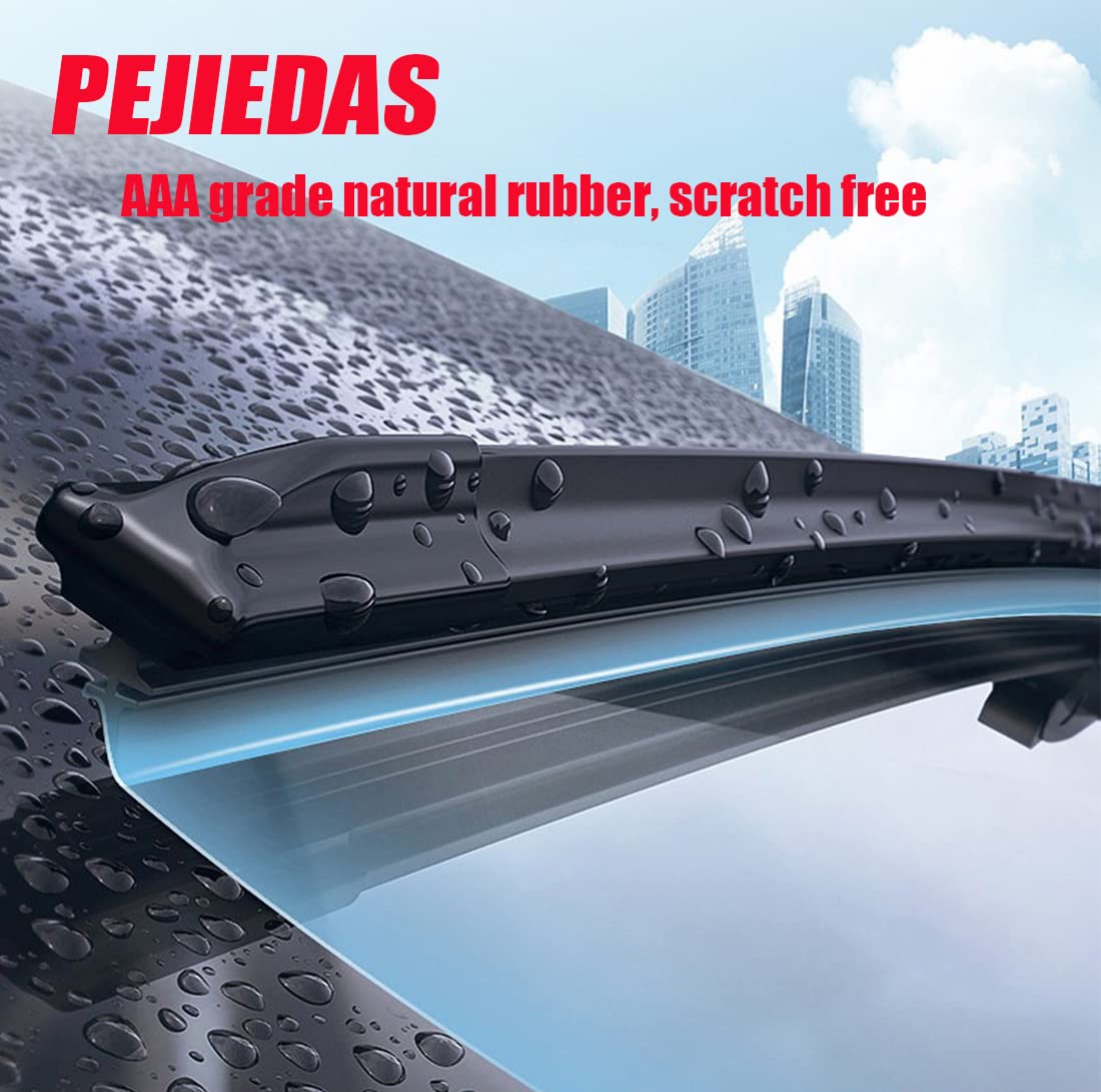 3 Wiper Blades For Subaru Forester 2019 2020 2010 2022, Front Wiper Blades + Rear Wiper Blades, Oe Original Style (26 + 17 + 14 - Pack Of 3)