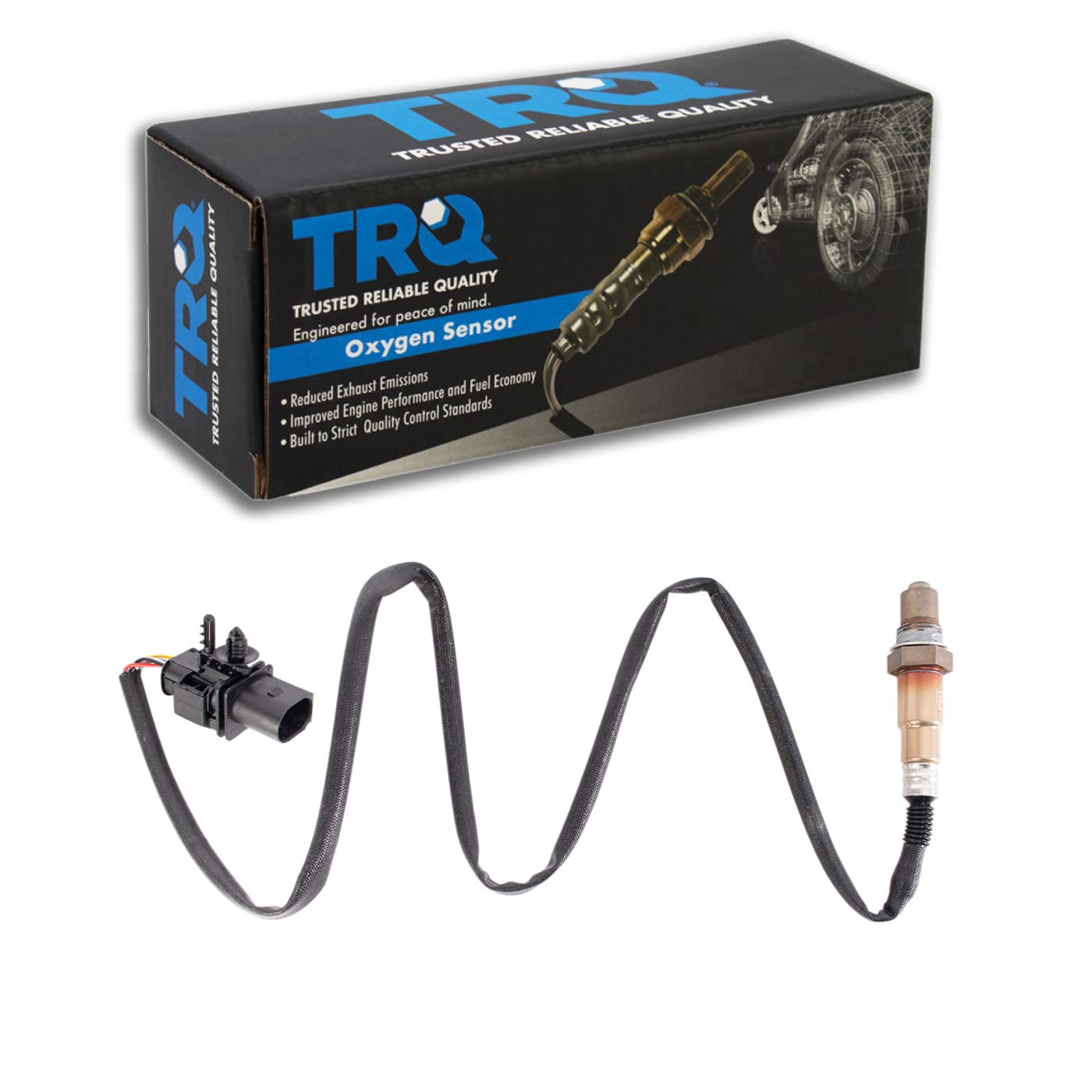 Trq Upstream O2 Oxygen Sensor Compatible With 2008-2009 Audi A8 Quattro 2020-2021 Ford Escape