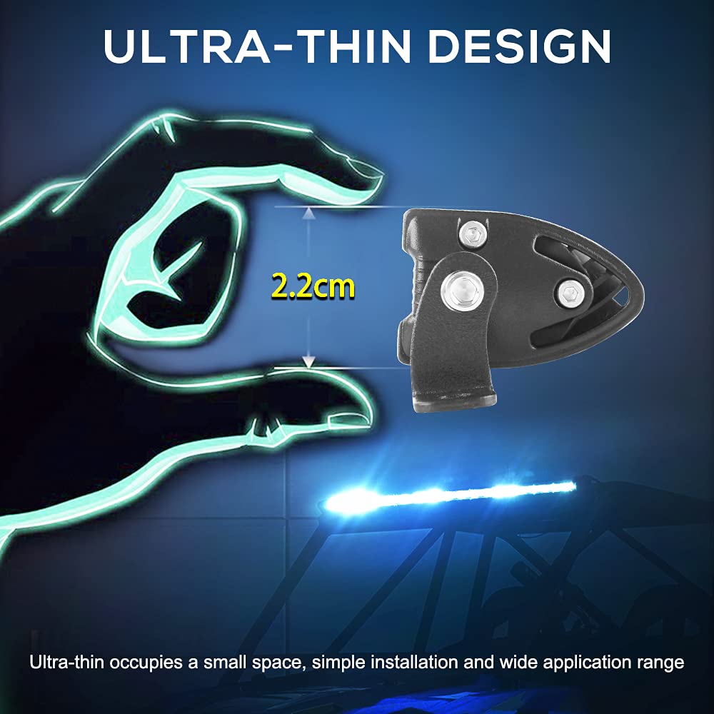 Co Light Led Light Bar Single 44 Inch Slim Single Row Lightbar Driving Combo Beam Off Road Fog Work Lights For Truck, Car, Cabin