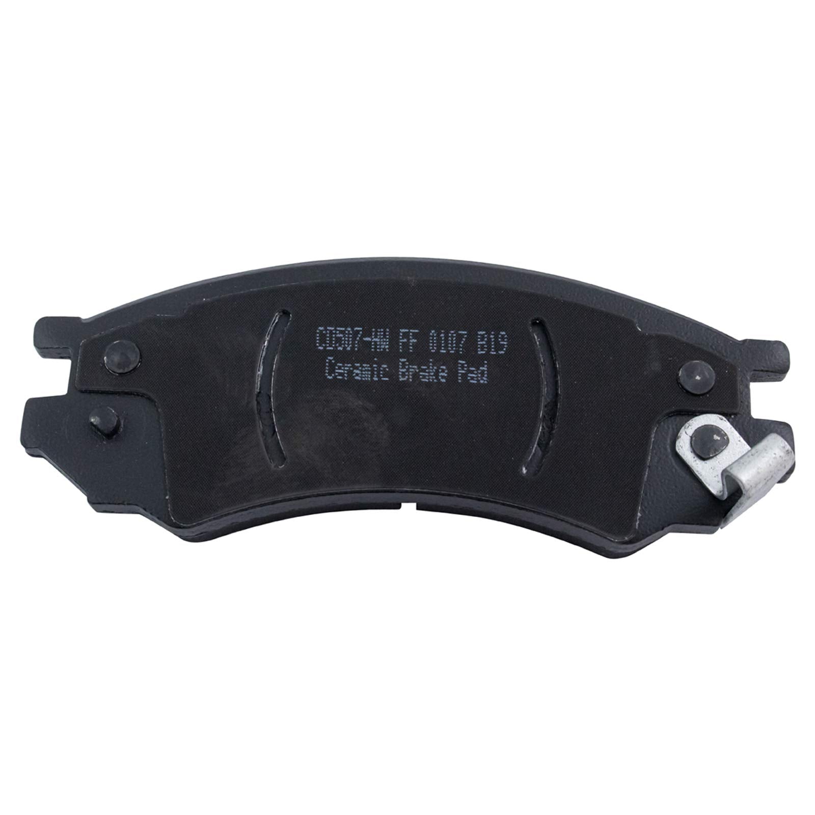 TRQ Front Brake Pads Ceramic Compatible with 1991-1992 Saturn SC 1993-2002 SC1 SC2 1991-2002 SL SL1 SL2 1993-1999 SW1 1993-2001