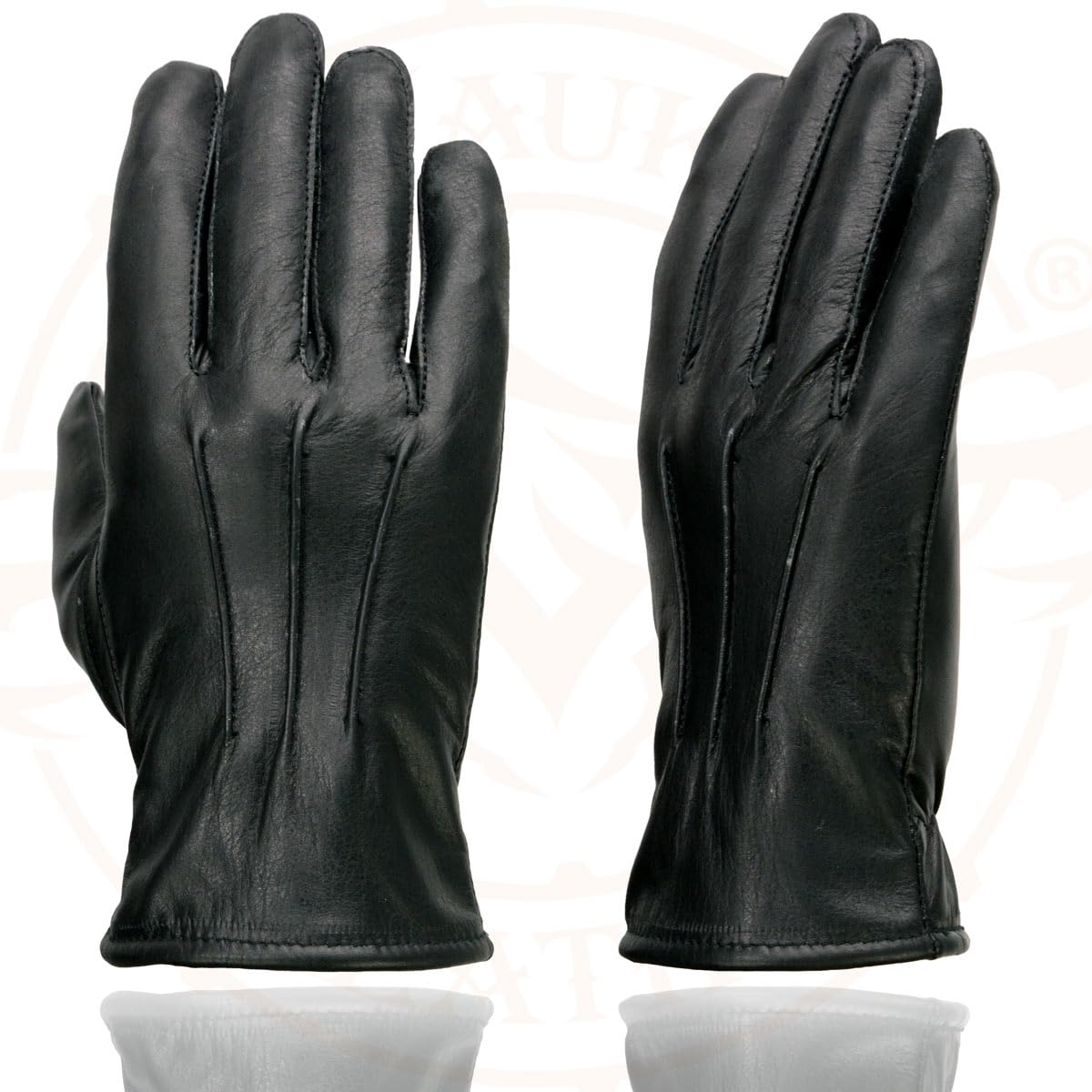 Milwaukee Leather SH234 Men's Black Thermal Lined Leather Motorcycle Hand Gloves W/Sinch Wrist Closure - 3X-Large