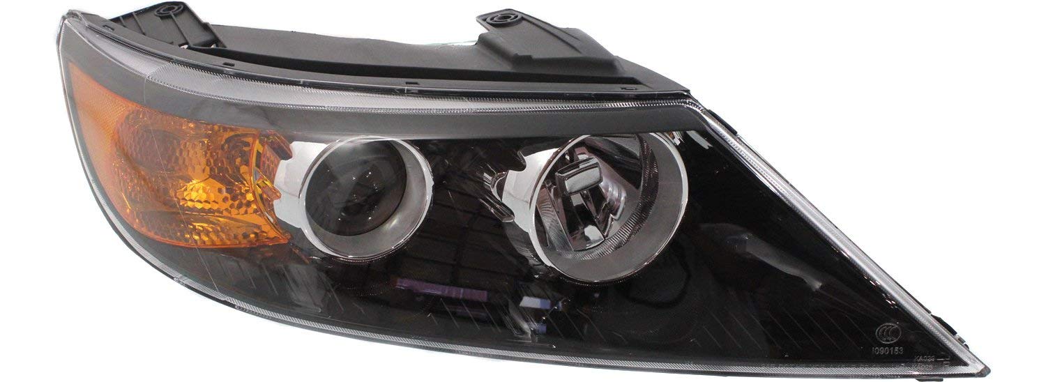 Evan Fischer Driver And Passenger Side Headlight For Kia Sorento 2011-2013 Halogen With Bulb(S) Replaces# 921021U200 921011U200