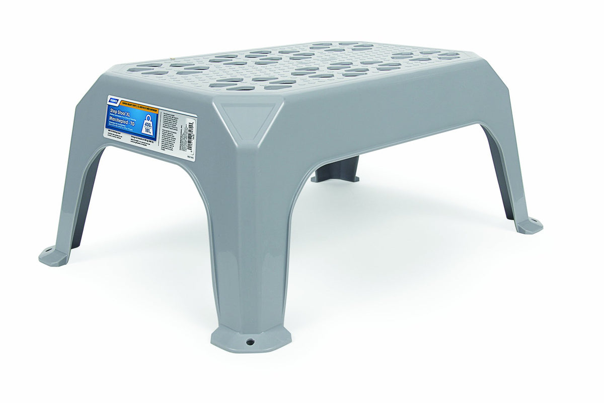 Camco Durable Large Step Stool - Textured Platform Surface to Help Prevent Slipping |Lightweight & Sturdy | Design Excellent for